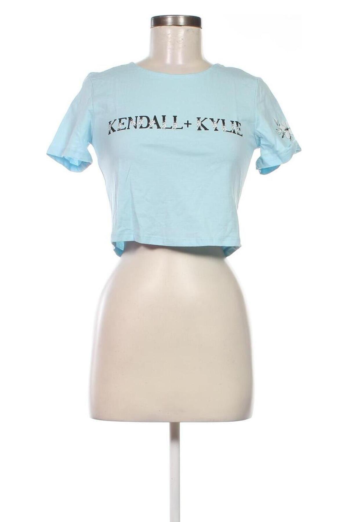 Damen Shirt Kendall & Kylie, Größe S, Farbe Blau, Preis 27,84 €