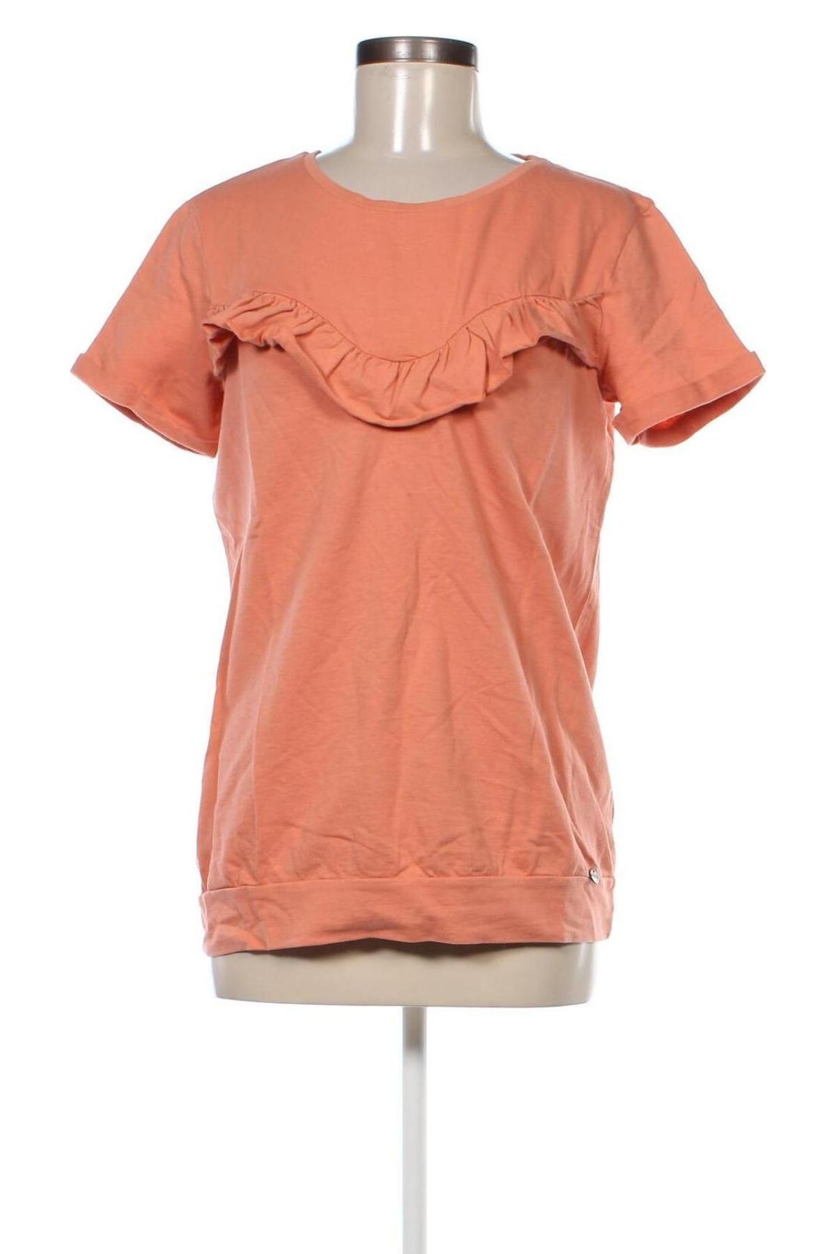 Damen Shirt LOVE2WAIT, Größe S, Farbe Orange, Preis 4,99 €