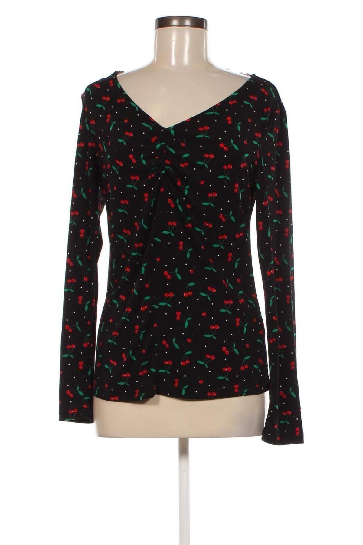Γυναικεία μπλούζα Laura Torelli, Μέγεθος M, Χρώμα Μαύρο, Τιμή 5,88 €