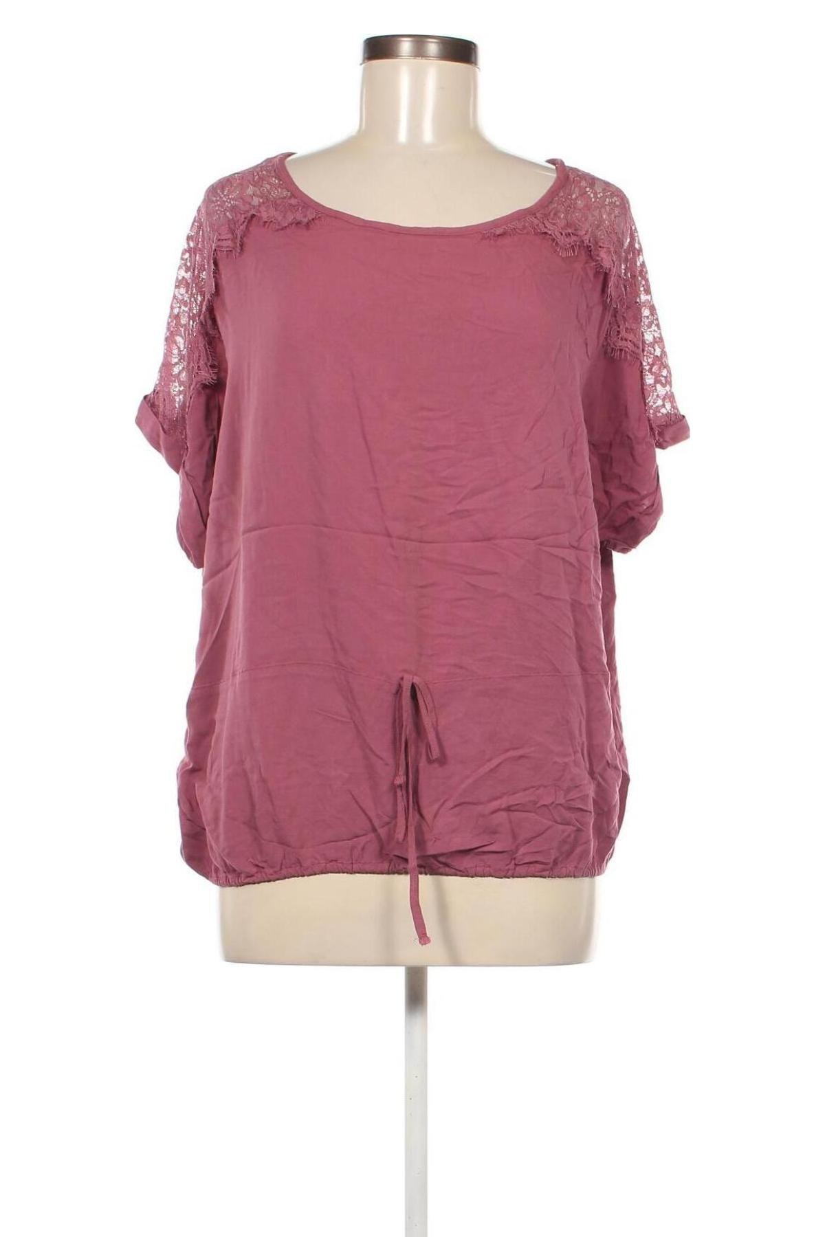 Damen Shirt Laura Torelli, Größe L, Farbe Aschrosa, Preis 6,99 €