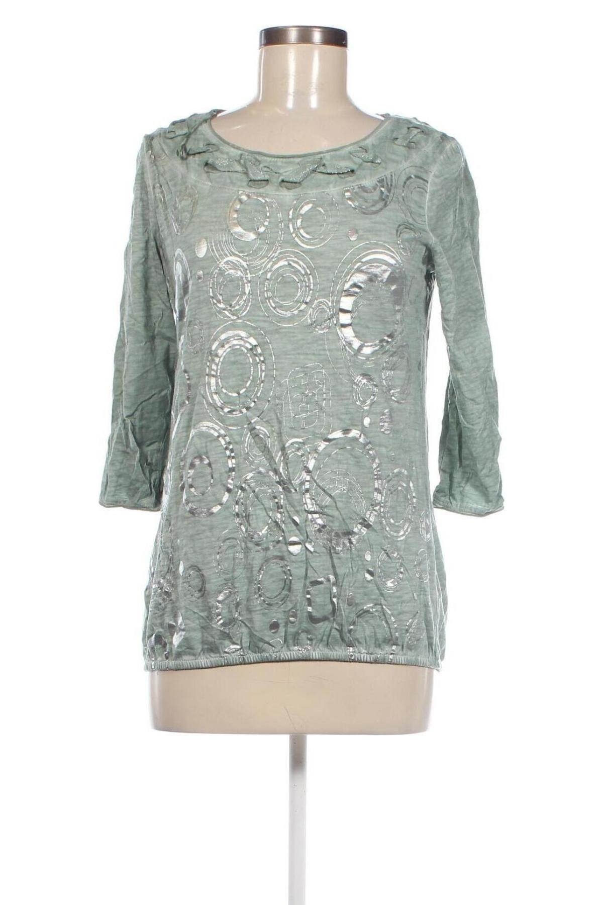 Γυναικεία μπλούζα Liberty, Μέγεθος S, Χρώμα Πράσινο, Τιμή 8,41 €