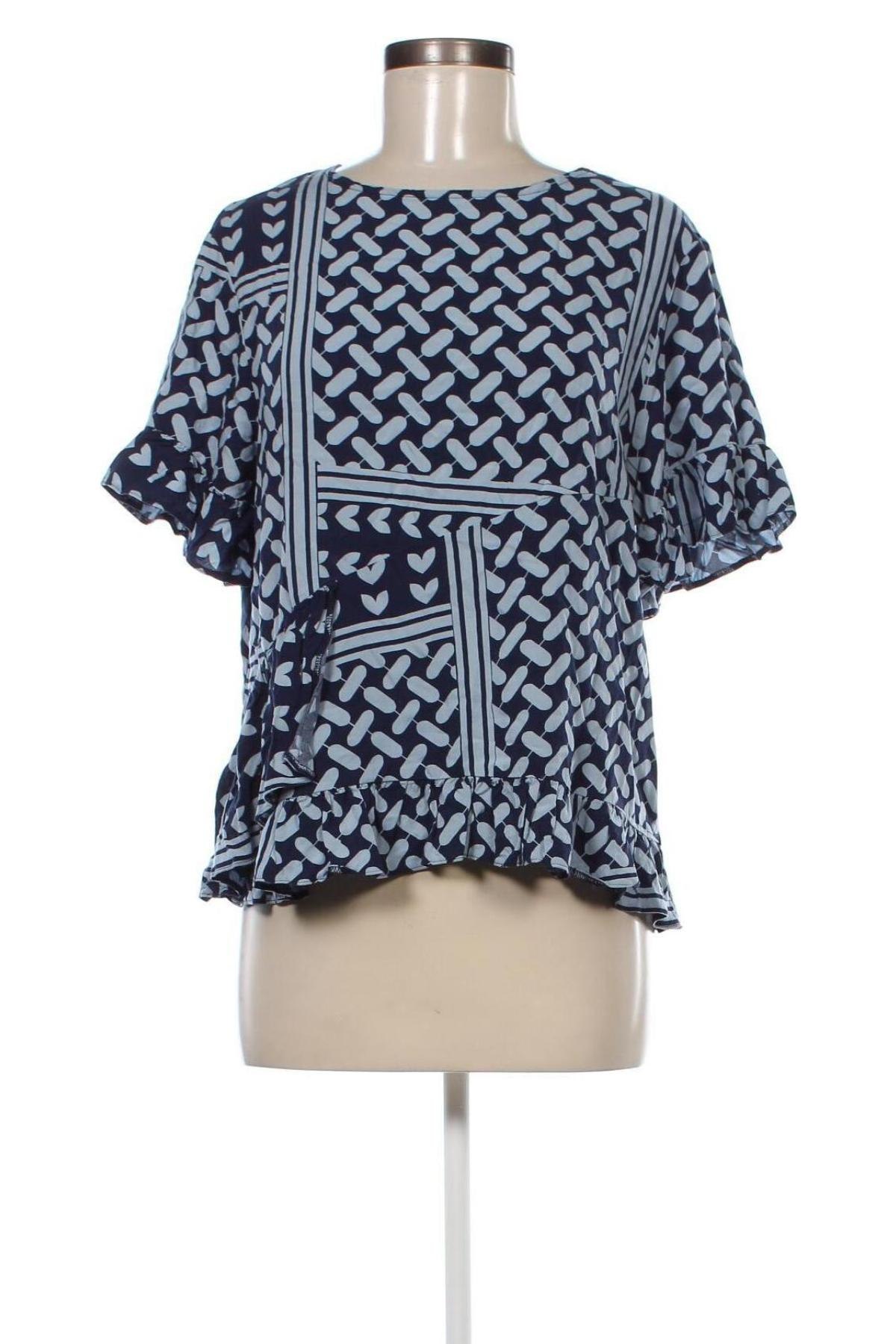 Γυναικεία μπλούζα Luxzuz One Two, Μέγεθος L, Χρώμα Μπλέ, Τιμή 8,18 €
