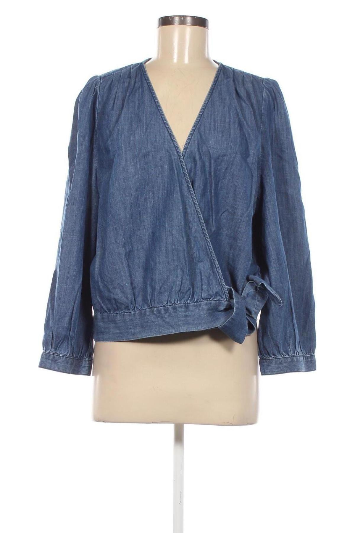 Bluză de femei Madewell, Mărime XL, Culoare Albastru, Preț 79,99 Lei