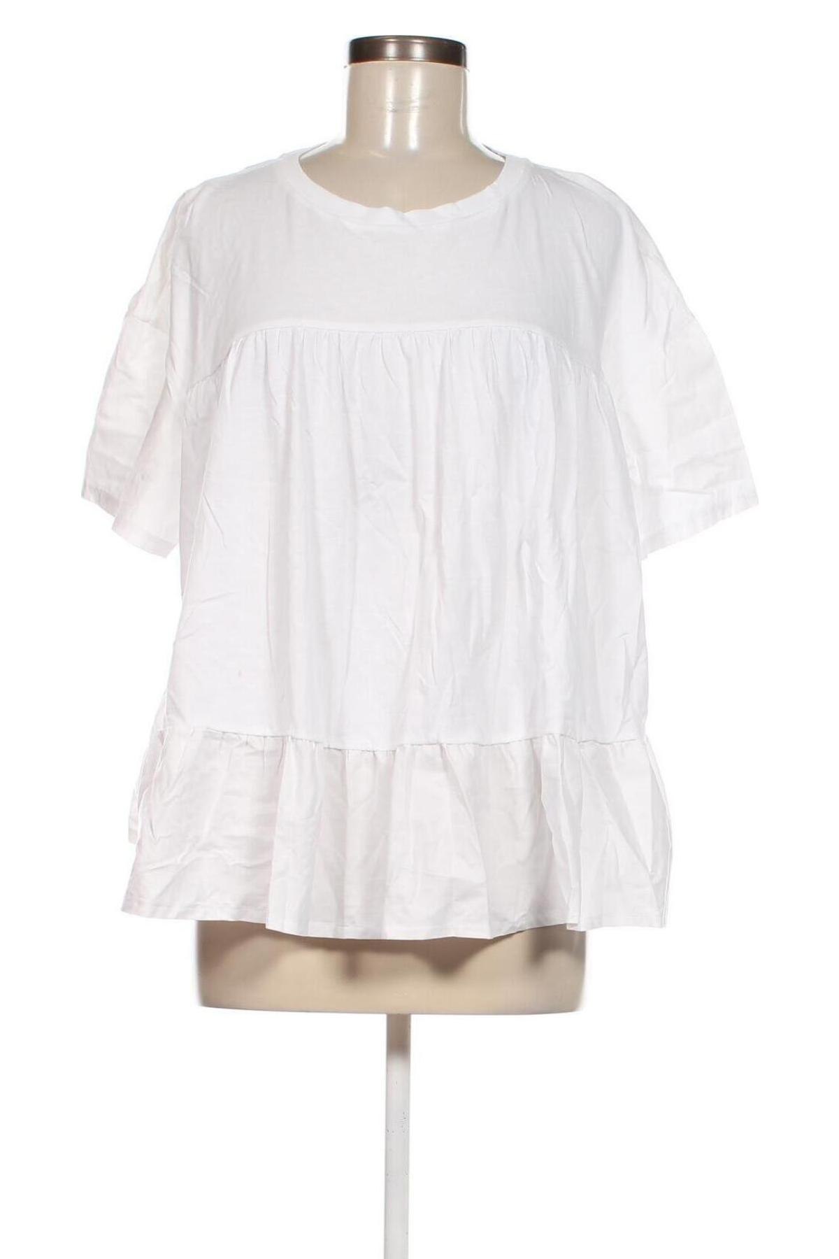 Γυναικεία μπλούζα Mango, Μέγεθος L, Χρώμα Λευκό, Τιμή 9,19 €
