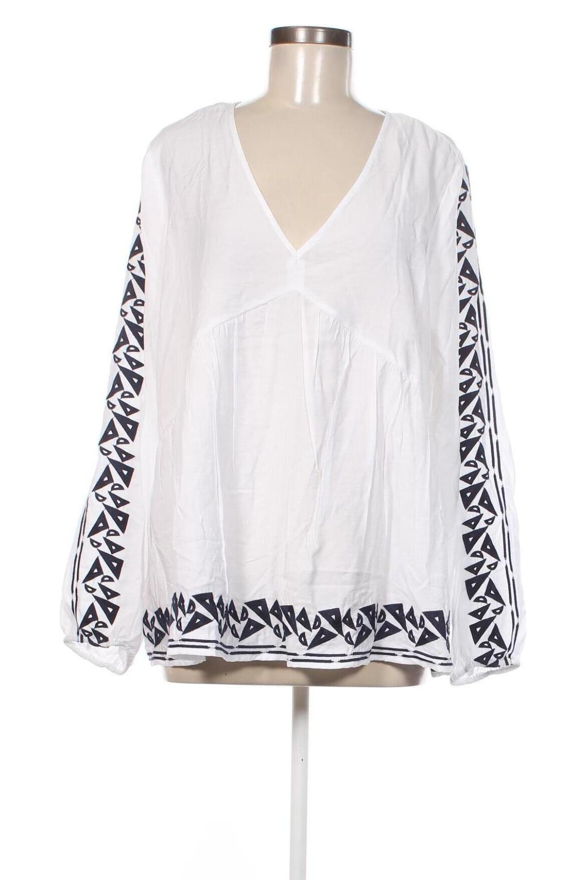 Дамска блуза Marks & Spencer, Размер XL, Цвят Бял, Цена 34,10 лв.