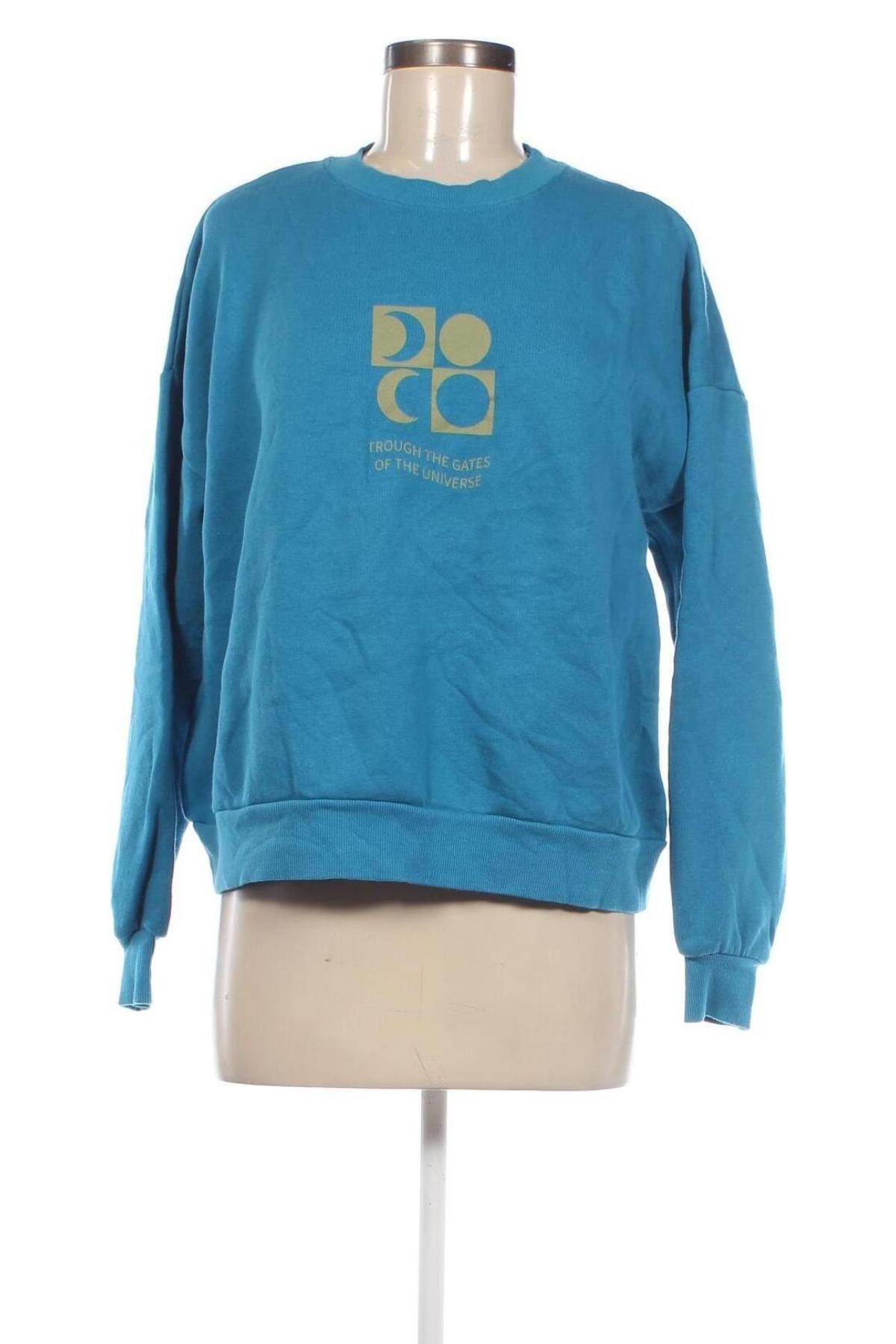 Γυναικεία μπλούζα Pull&Bear, Μέγεθος XS, Χρώμα Μπλέ, Τιμή 6,46 €