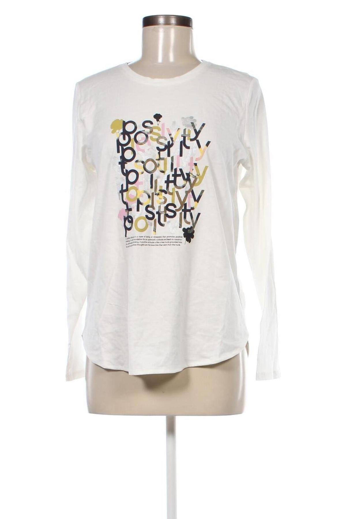 Γυναικεία μπλούζα S.Oliver, Μέγεθος S, Χρώμα Λευκό, Τιμή 11,91 €
