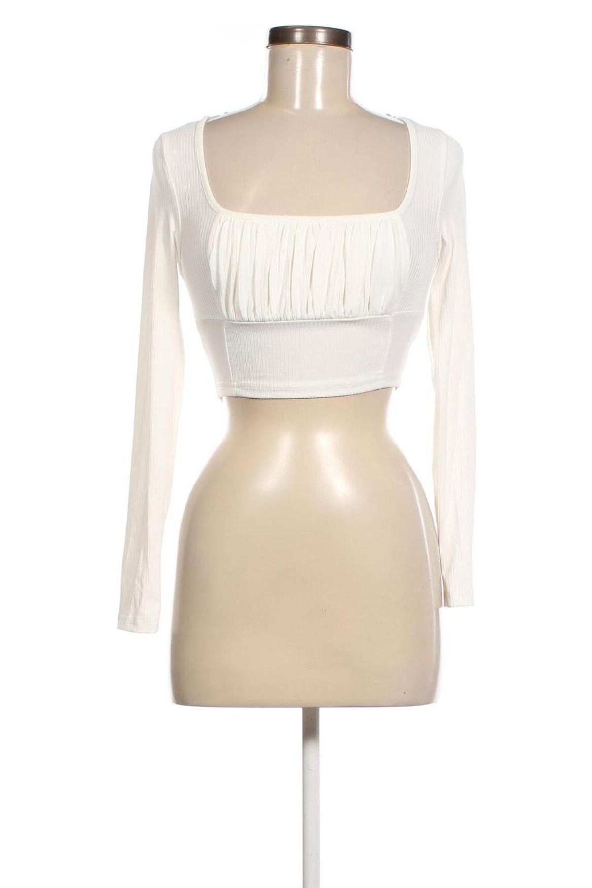 Γυναικεία μπλούζα SHEIN, Μέγεθος XS, Χρώμα Λευκό, Τιμή 11,75 €