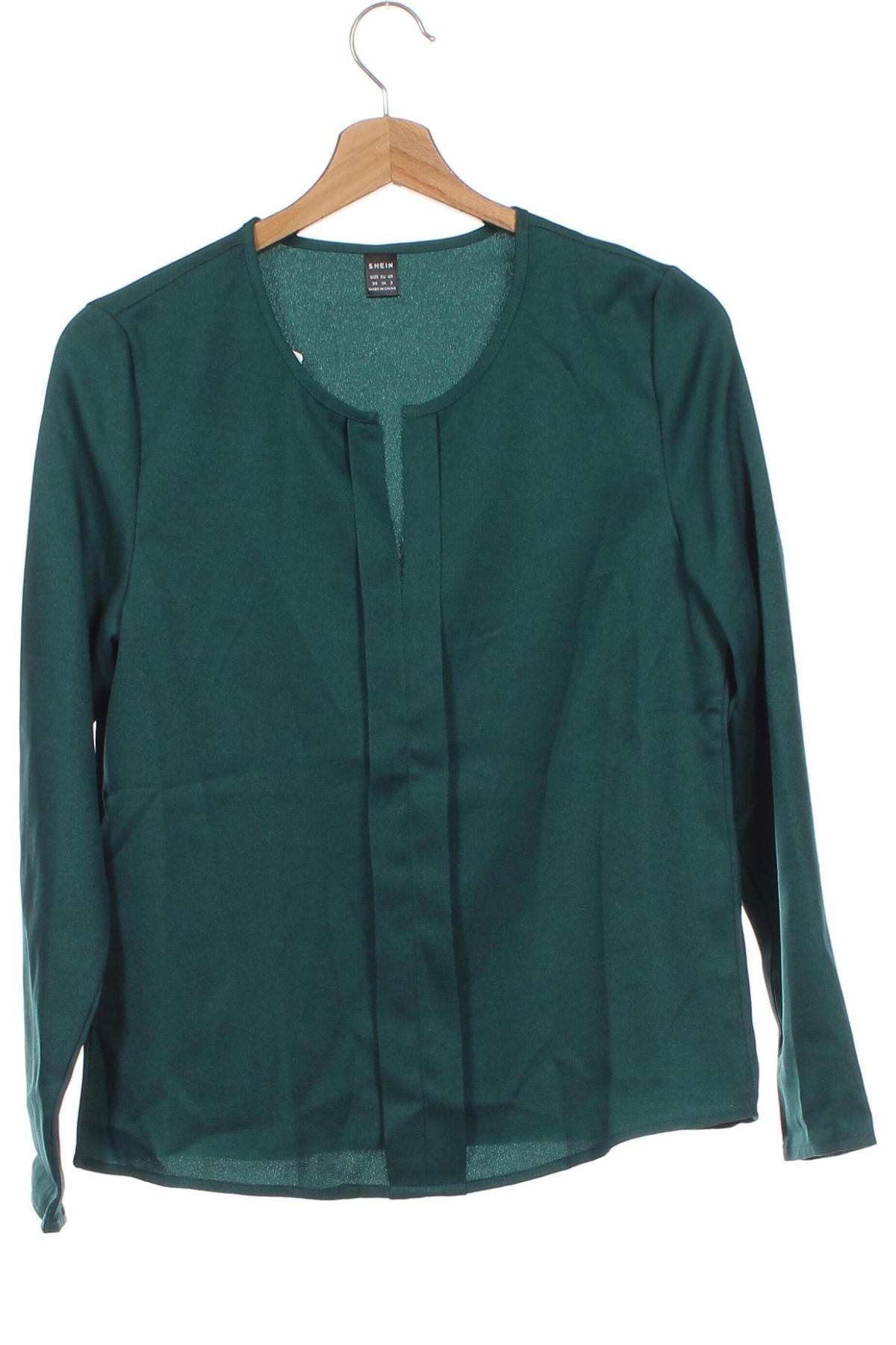 Damen Shirt SHEIN, Größe XS, Farbe Grün, Preis € 1,99