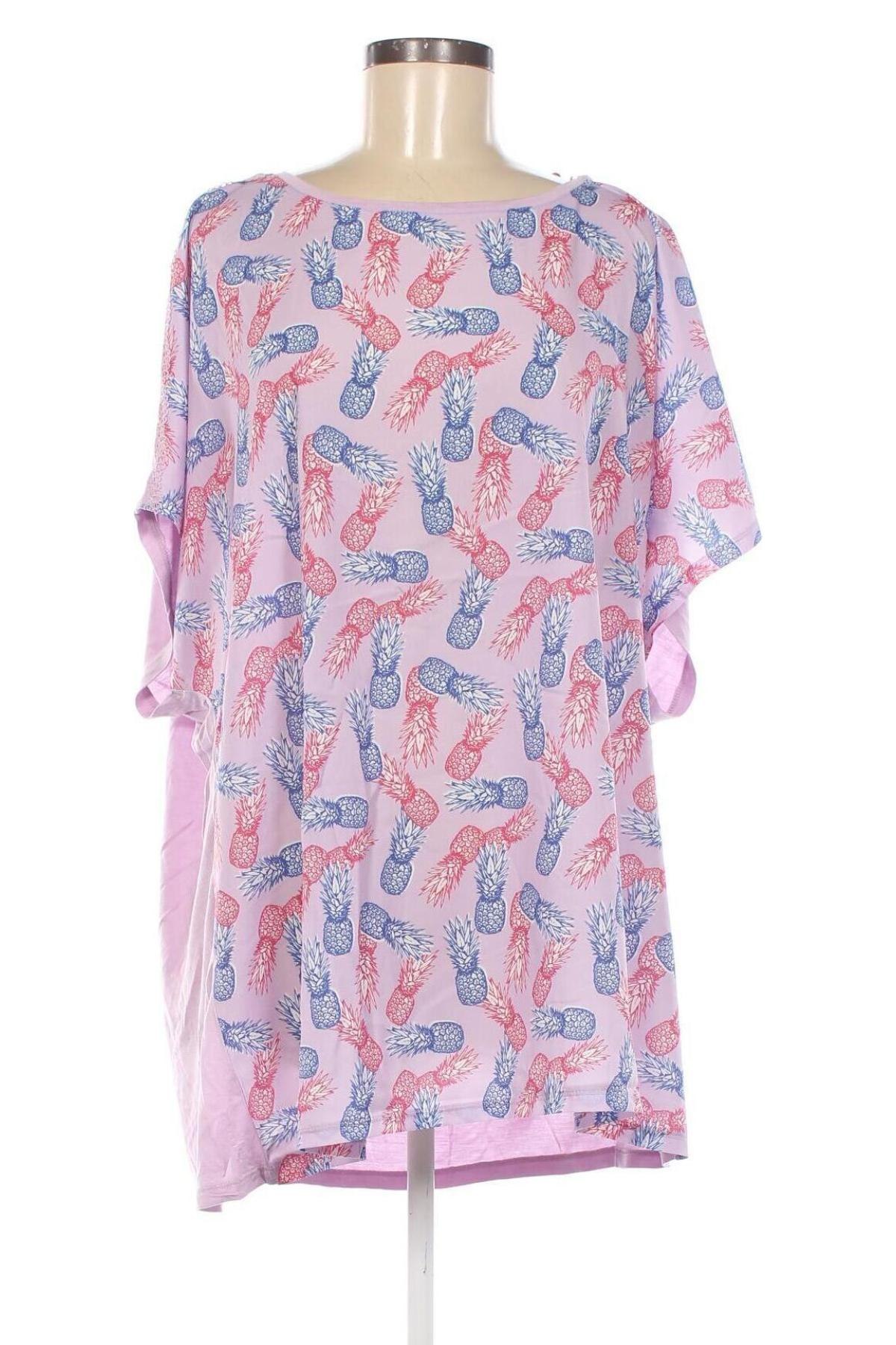 Damen Shirt Sheego, Größe 4XL, Farbe Lila, Preis 17,39 €
