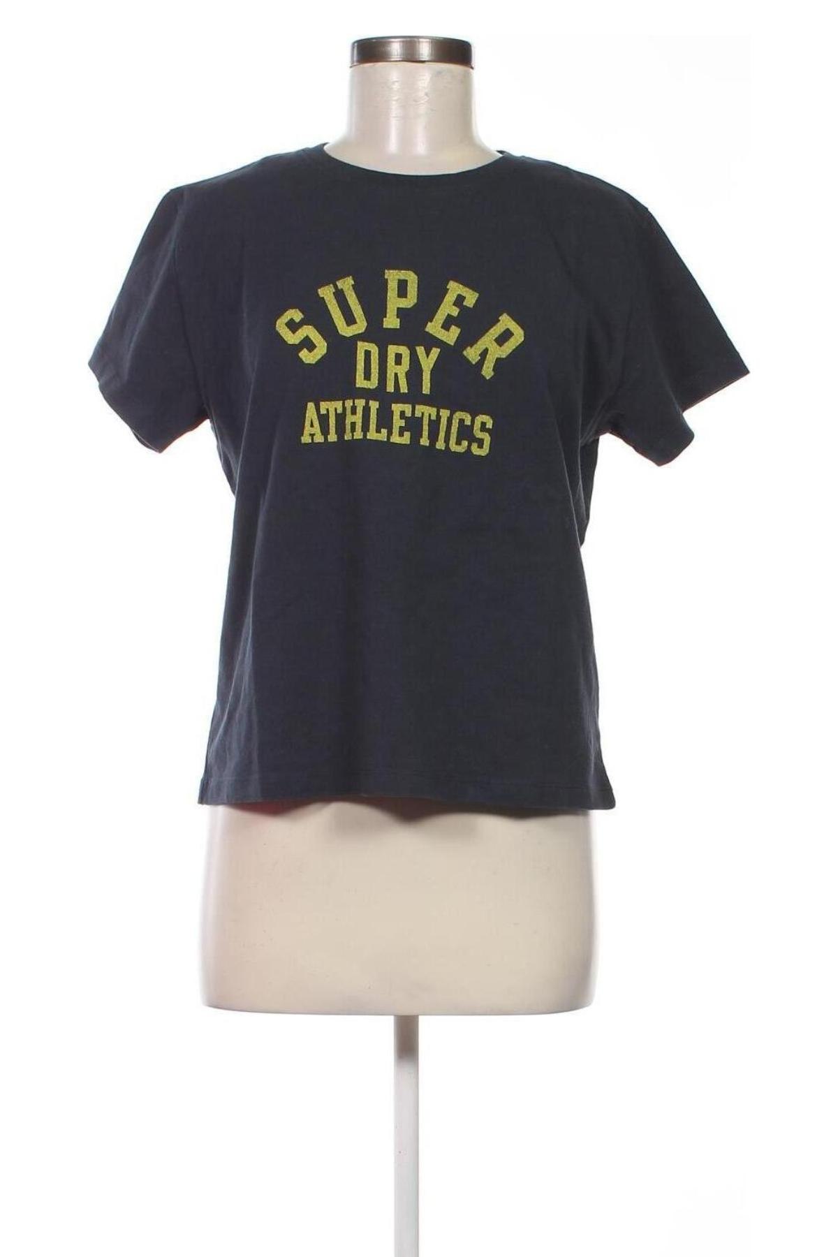 Дамска блуза Superdry, Размер XL, Цвят Син, Цена 70,00 лв.