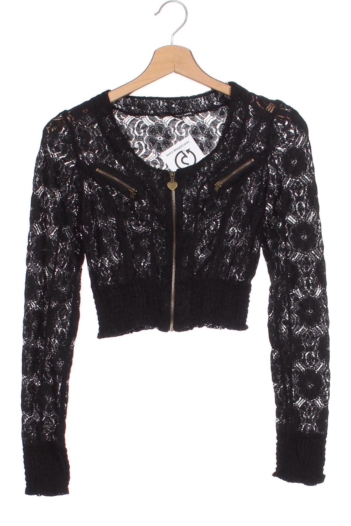 Дамска блуза Tally Weijl, Размер XS, Цвят Черен, Цена 9,50 лв.
