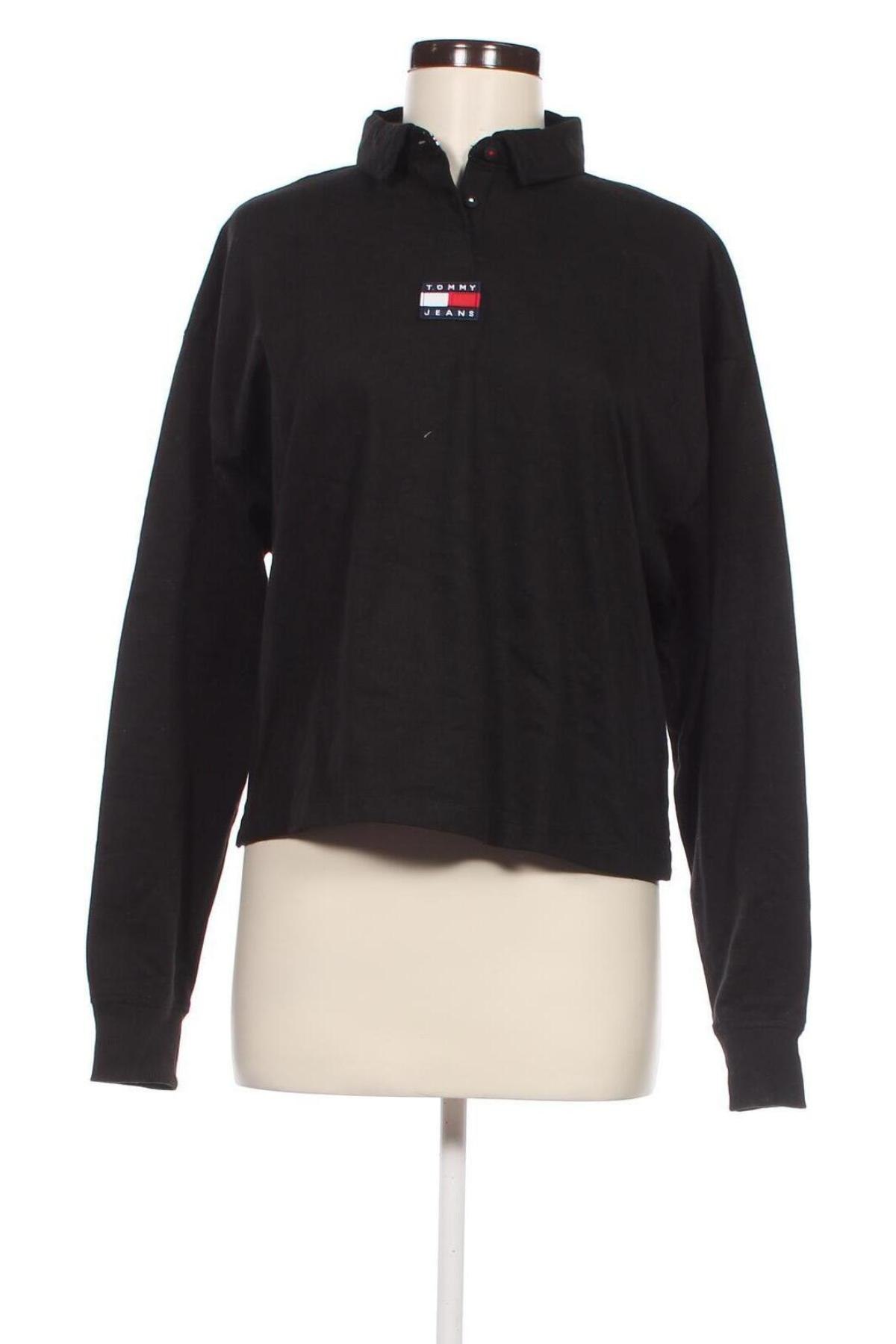 Bluză de femei Tommy Jeans, Mărime S, Culoare Negru, Preț 156,99 Lei