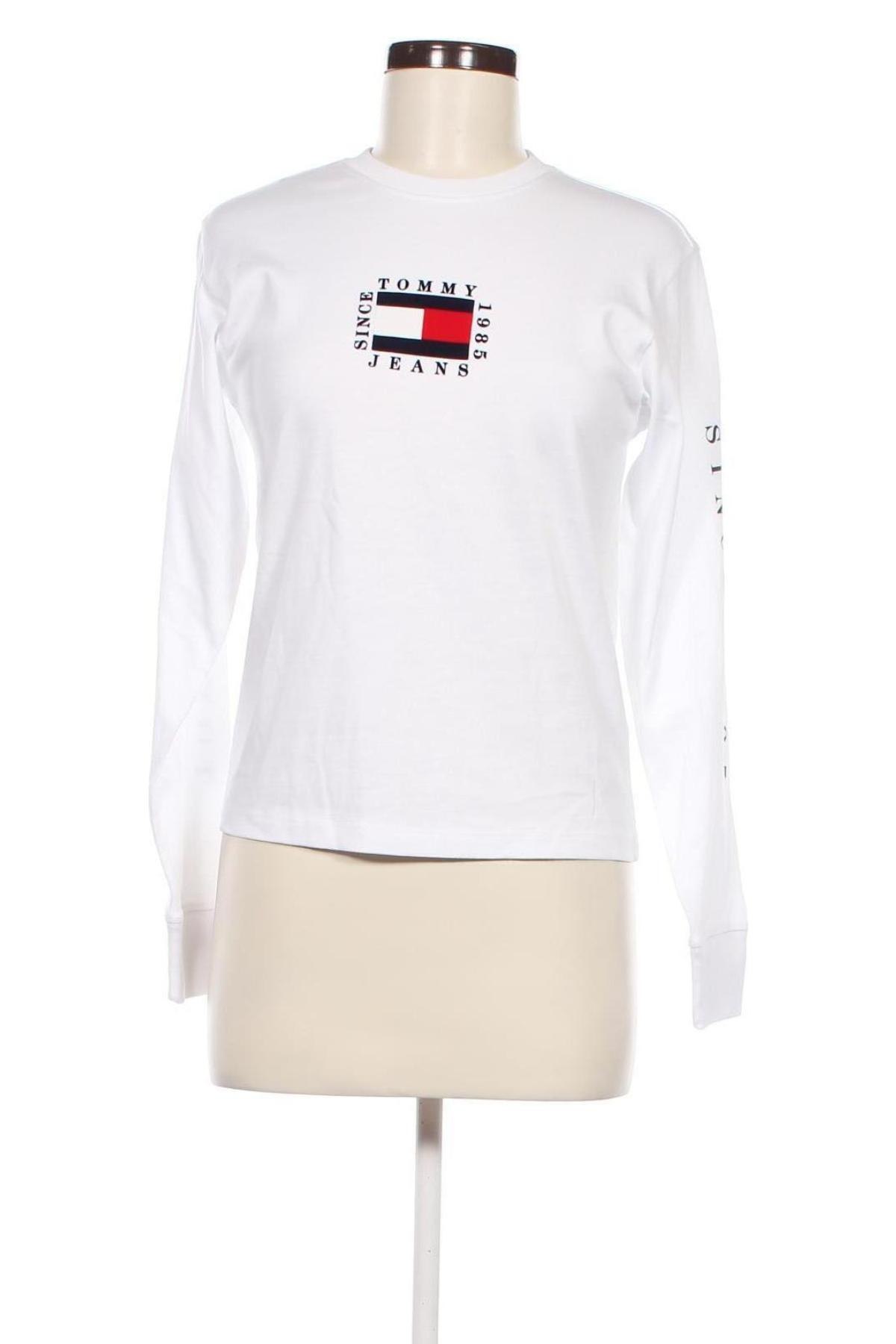 Damen Shirt Tommy Jeans, Größe XXS, Farbe Weiß, Preis € 33,49