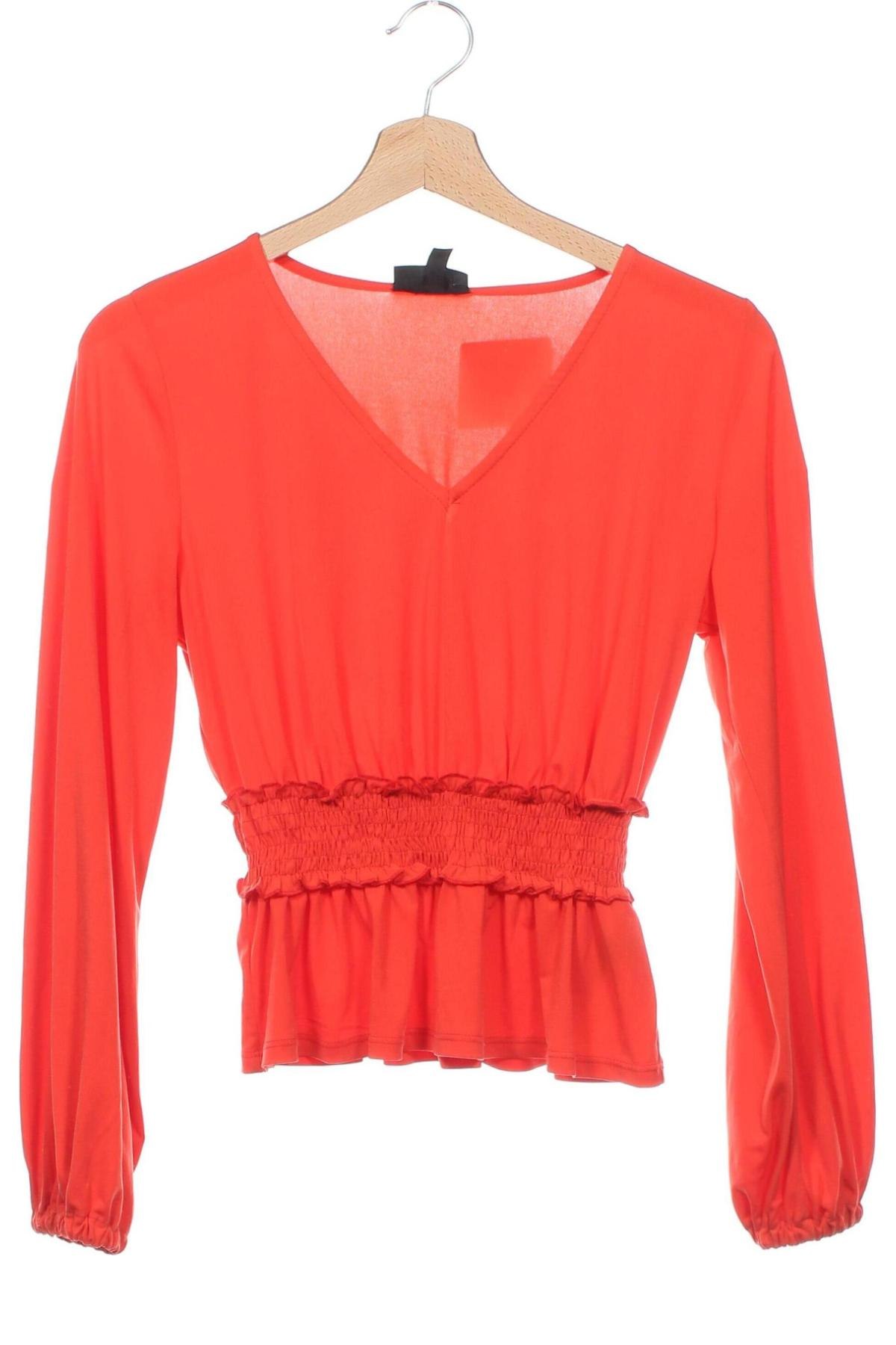 Γυναικεία μπλούζα Topshop, Μέγεθος XS, Χρώμα Πορτοκαλί, Τιμή 10,99 €