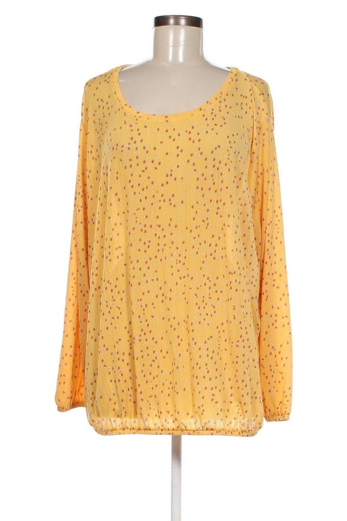 Дамска блуза VRS Woman, Размер XXL, Цвят Жълт, Цена 10,45 лв.