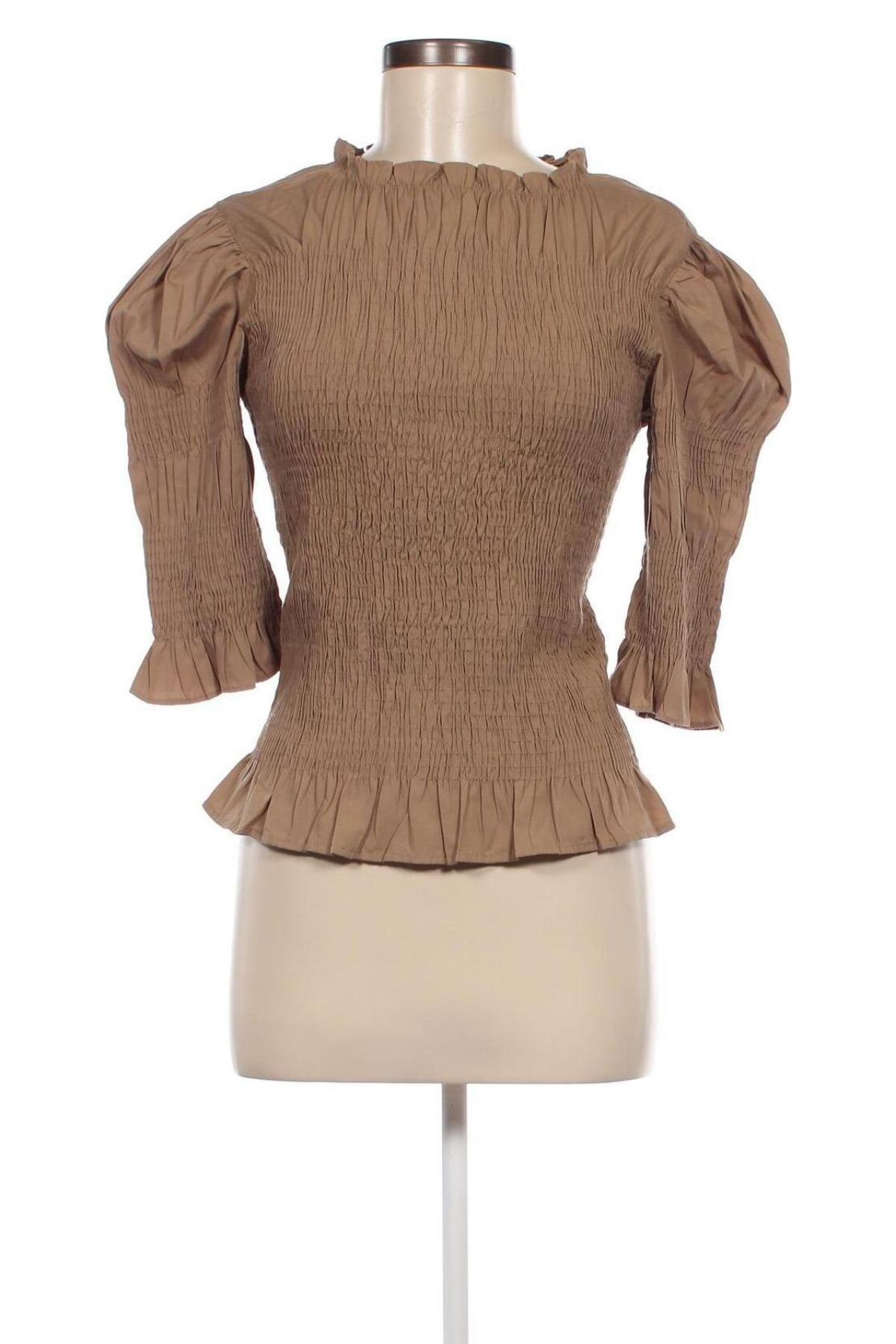 Γυναικεία μπλούζα Vero Moda, Μέγεθος M, Χρώμα  Μπέζ, Τιμή 6,19 €