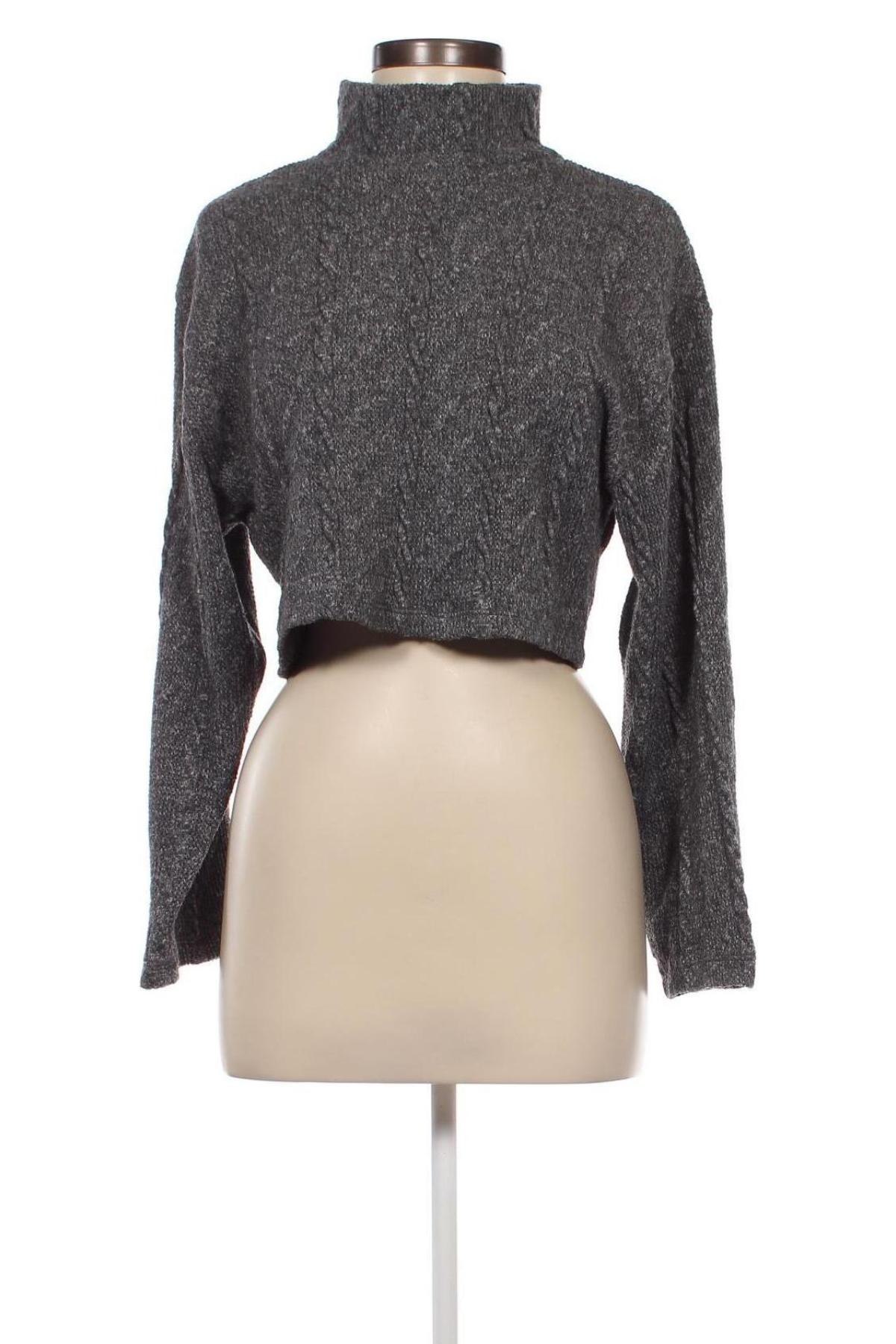 Damen Shirt Zara, Größe M, Farbe Grau, Preis 9,40 €
