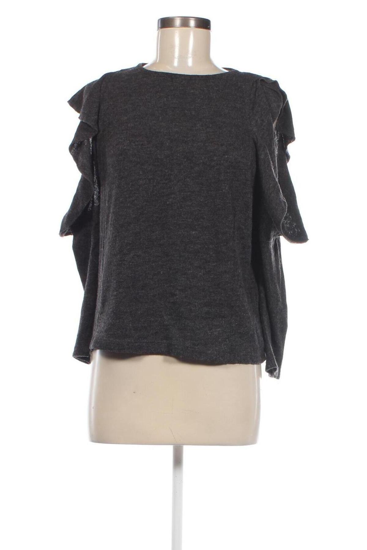 Damen Shirt Zara, Größe S, Farbe Grau, Preis 7,52 €