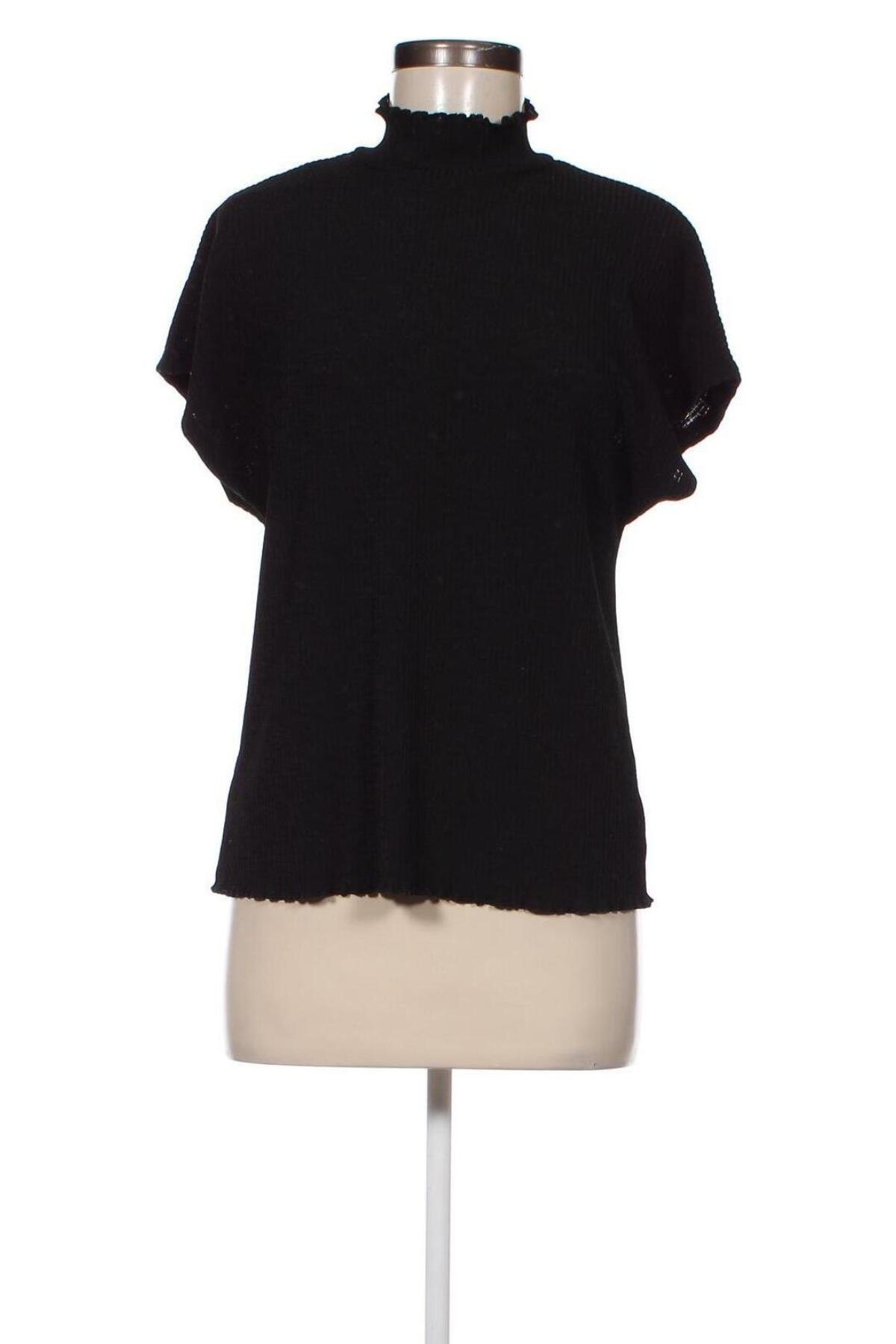 Bluză de femei Zara, Mărime L, Culoare Negru, Preț 32,90 Lei