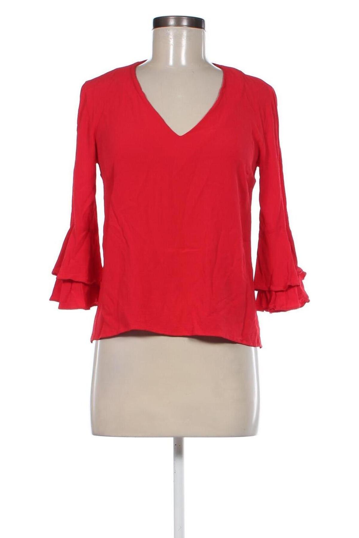 Damen Shirt Zara, Größe M, Farbe Rot, Preis € 5,99