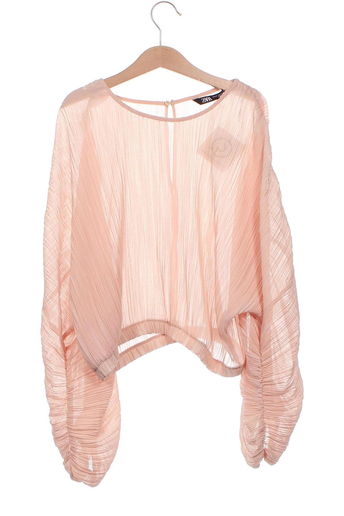 Damen Shirt Zara, Größe XS, Farbe Rosa, Preis € 6,79