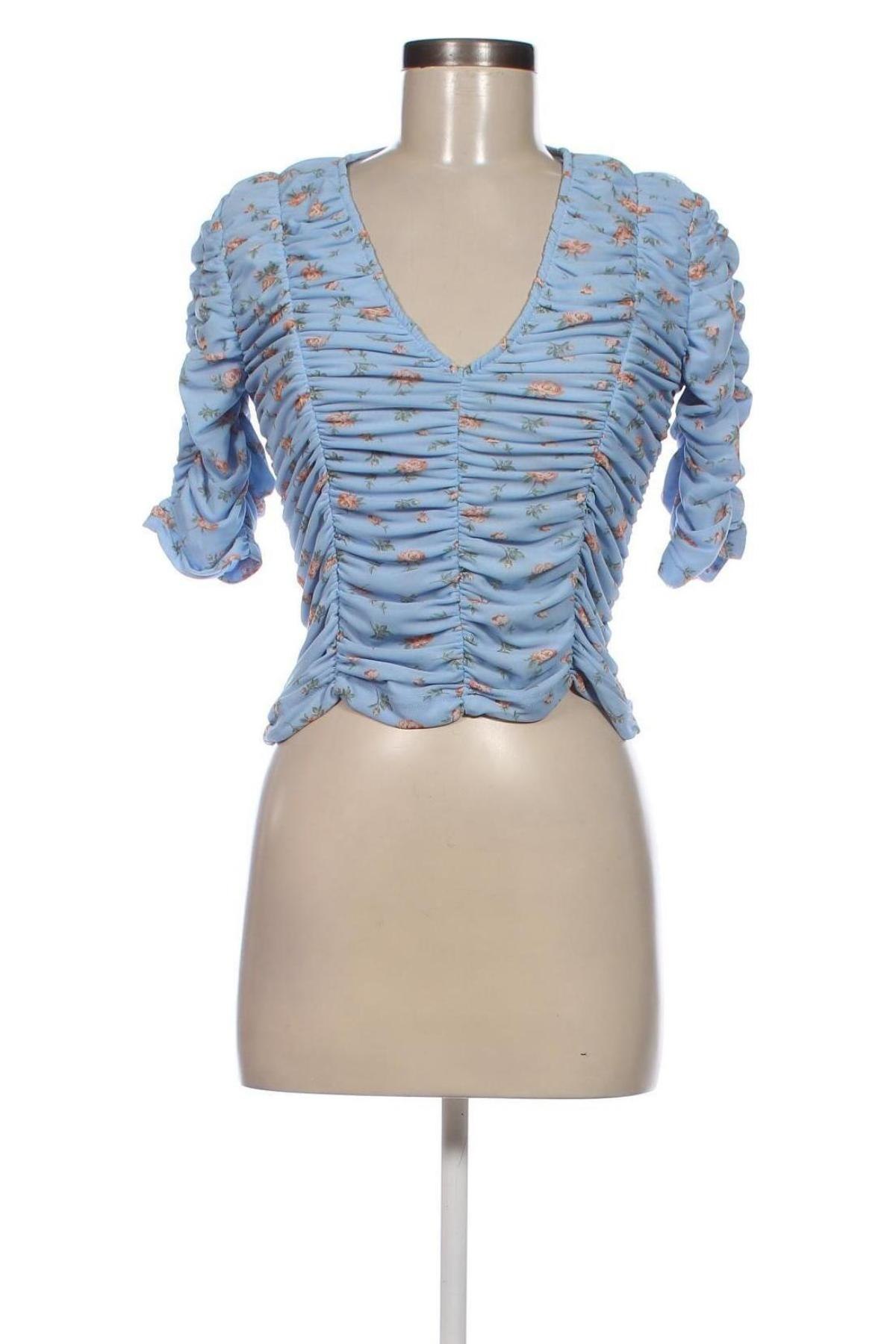 Damen Shirt Zara, Größe L, Farbe Blau, Preis 7,77 €