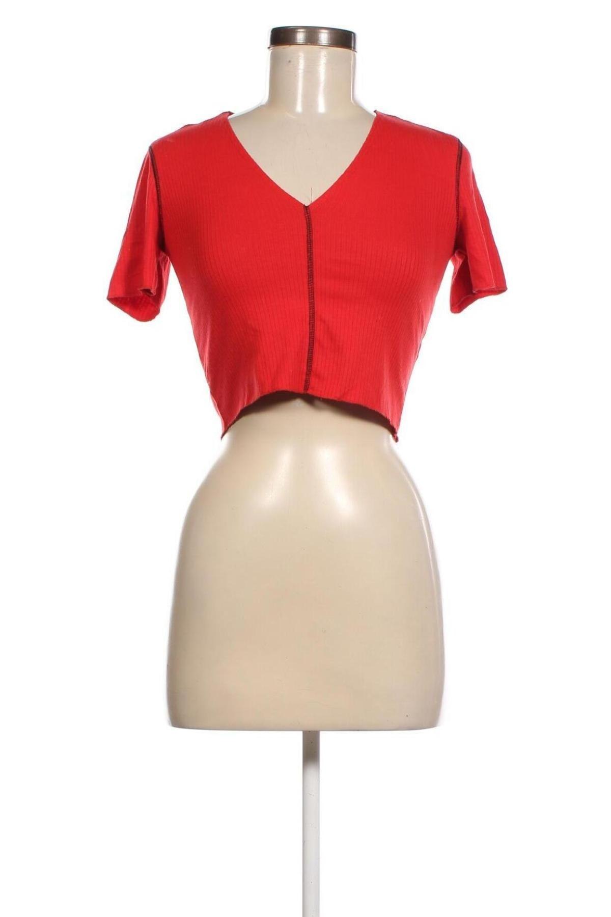 Damen Shirt Zara Trafaluc, Größe M, Farbe Rot, Preis 3,99 €