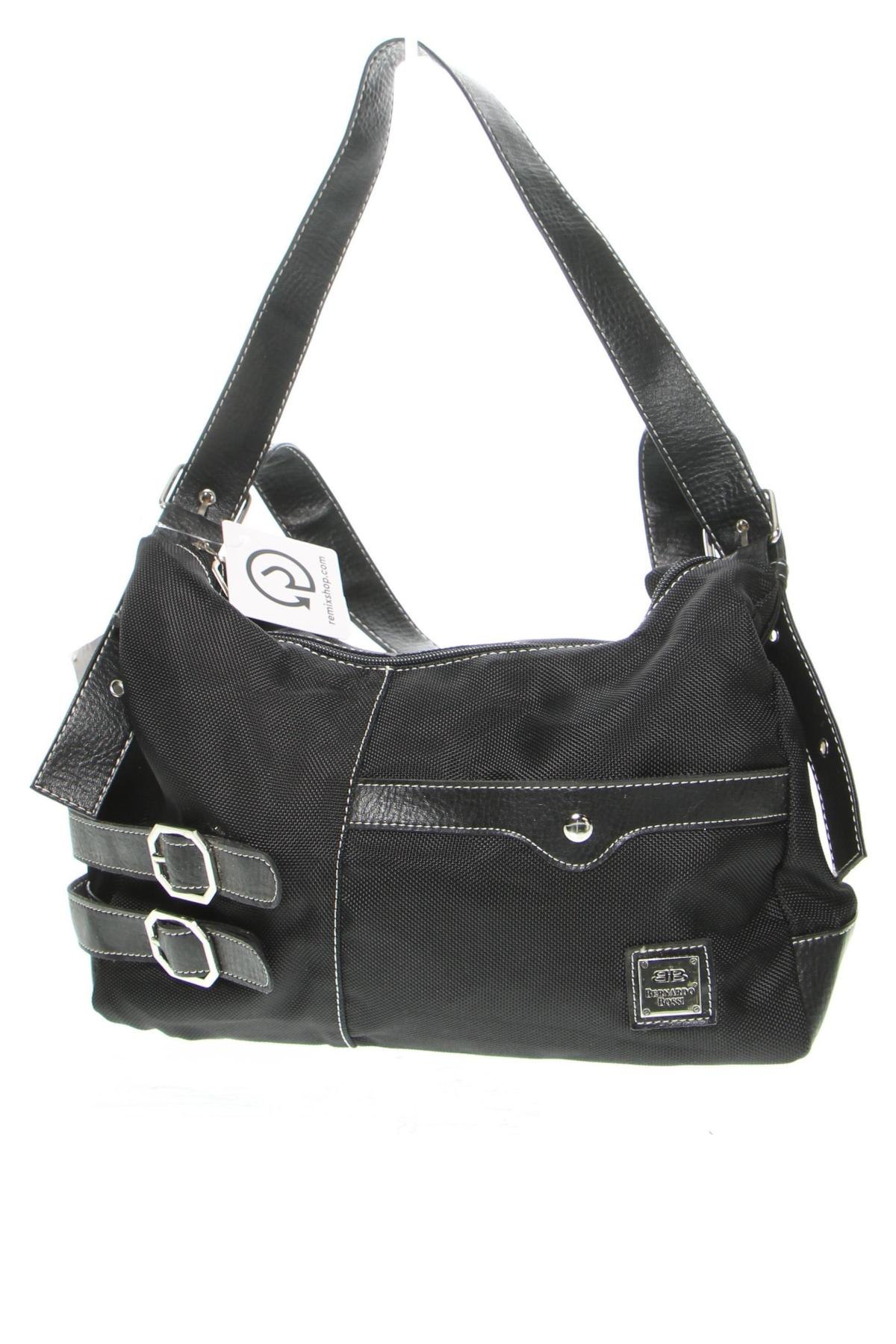 Γυναικεία τσάντα Bernardo Bossi, Χρώμα Μαύρο, Τιμή 19,18 €