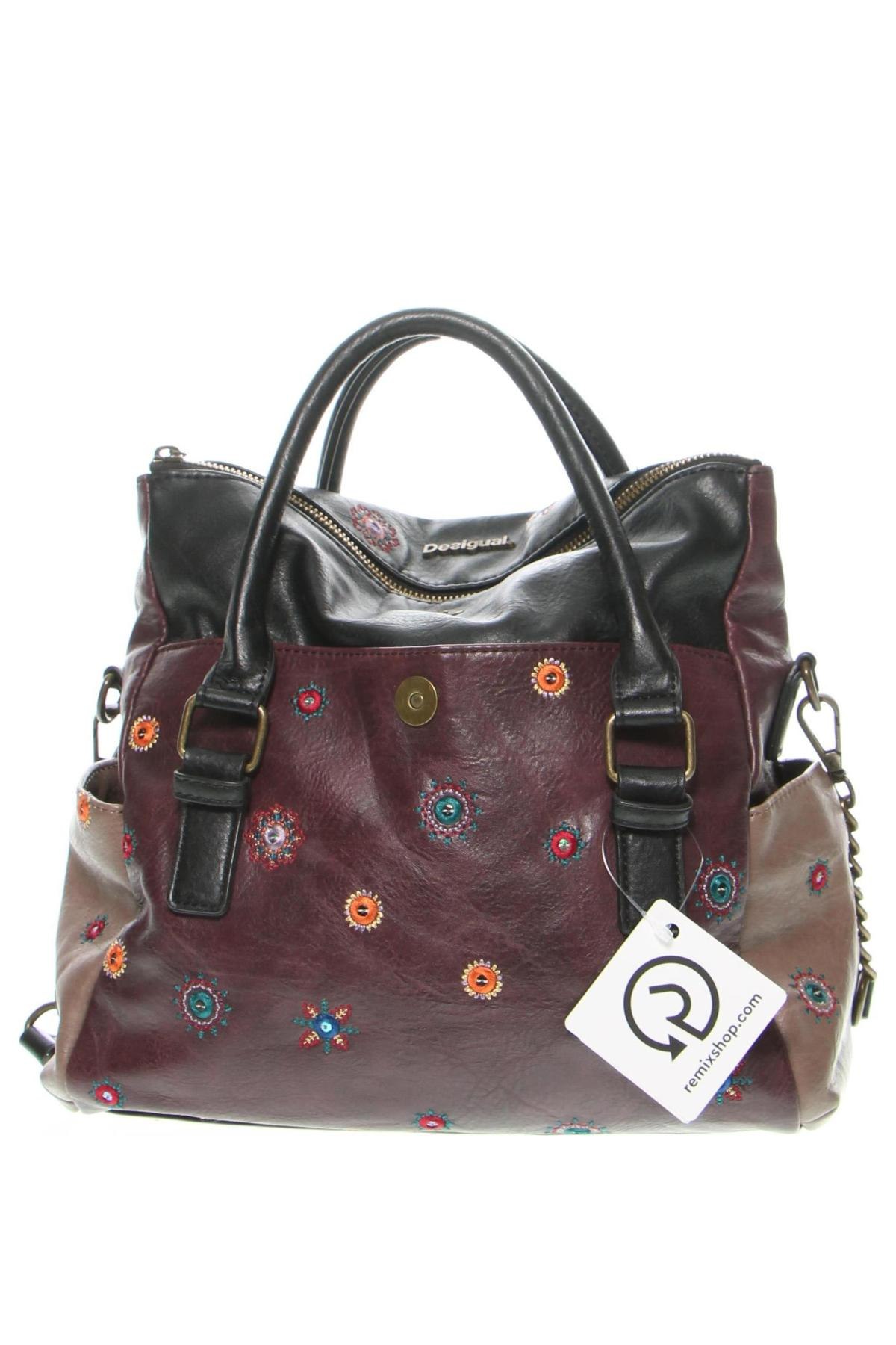 Дамска чанта Desigual, Цвят Многоцветен, Цена 68,00 лв.