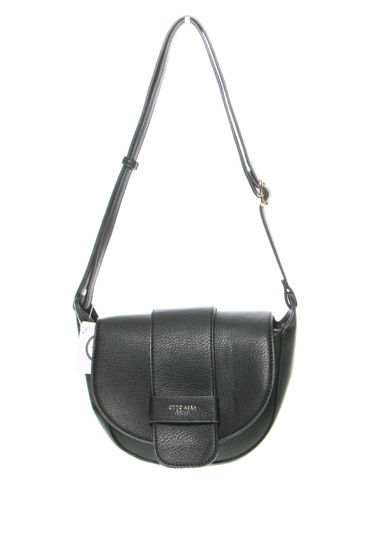Дамска чанта Otto Kern, Цвят Черен, Цена 68,00 лв.