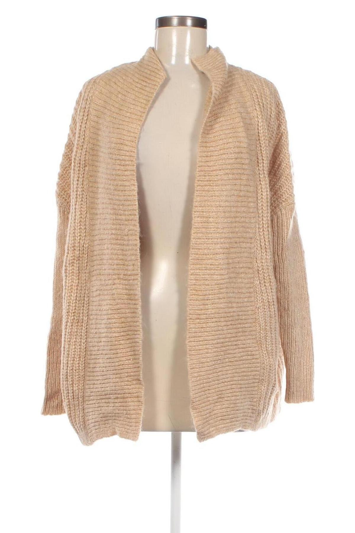 Damen Strickjacke, Größe L, Farbe Beige, Preis 7,49 €