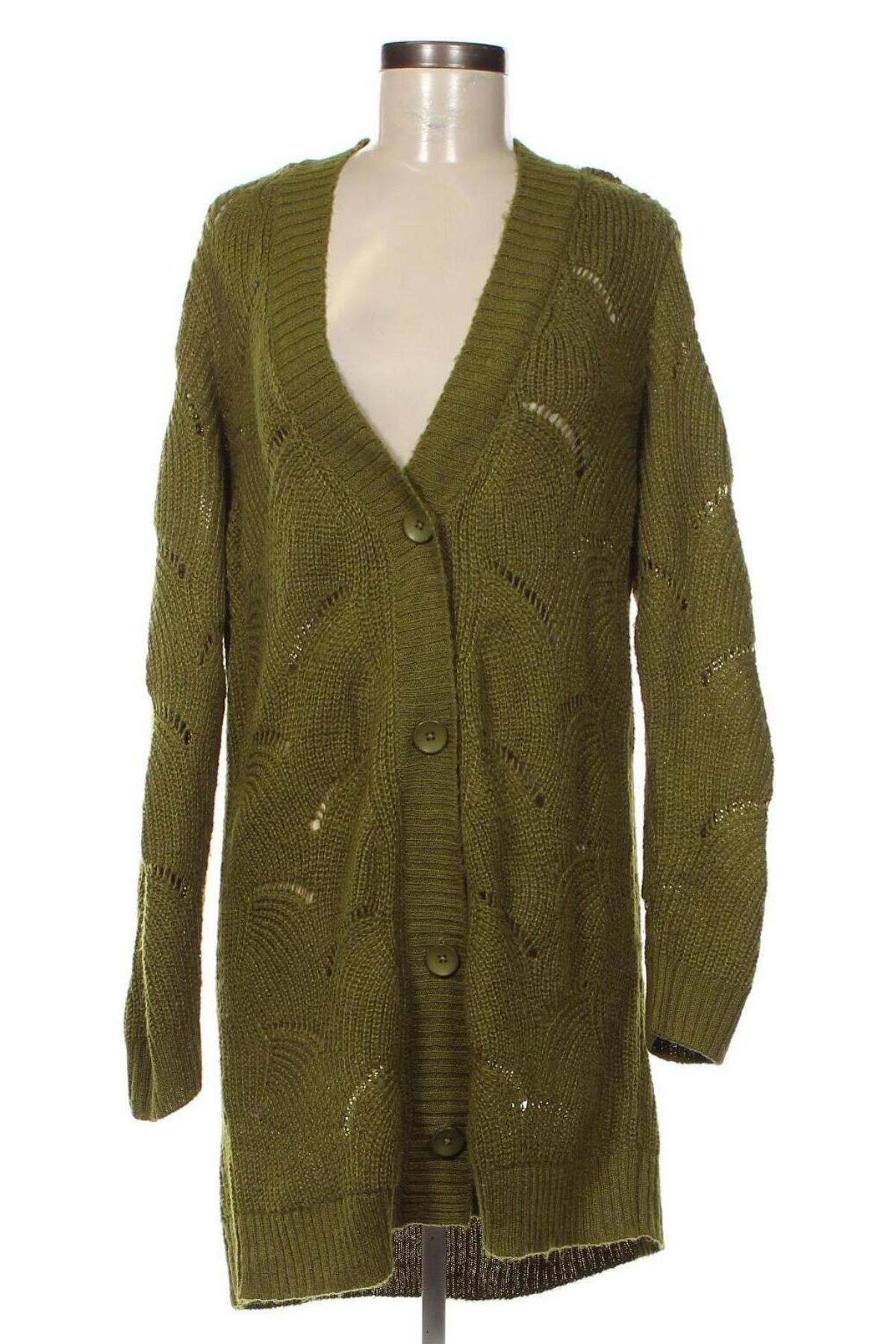 Cardigan de damă Aniston, Mărime M, Culoare Verde, Preț 47,70 Lei