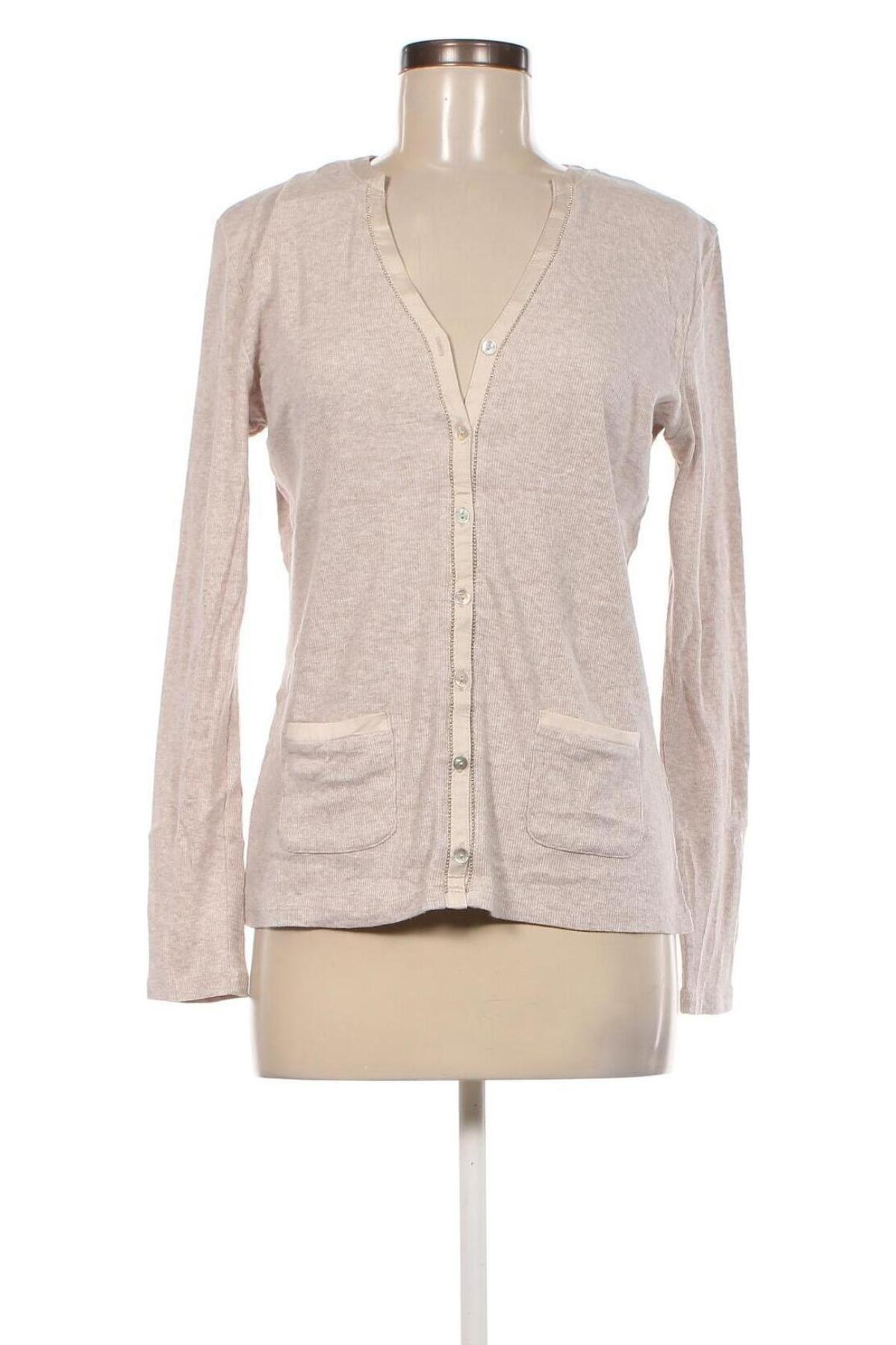 Damen Strickjacke Charles Vogele, Größe M, Farbe Beige, Preis € 20,18