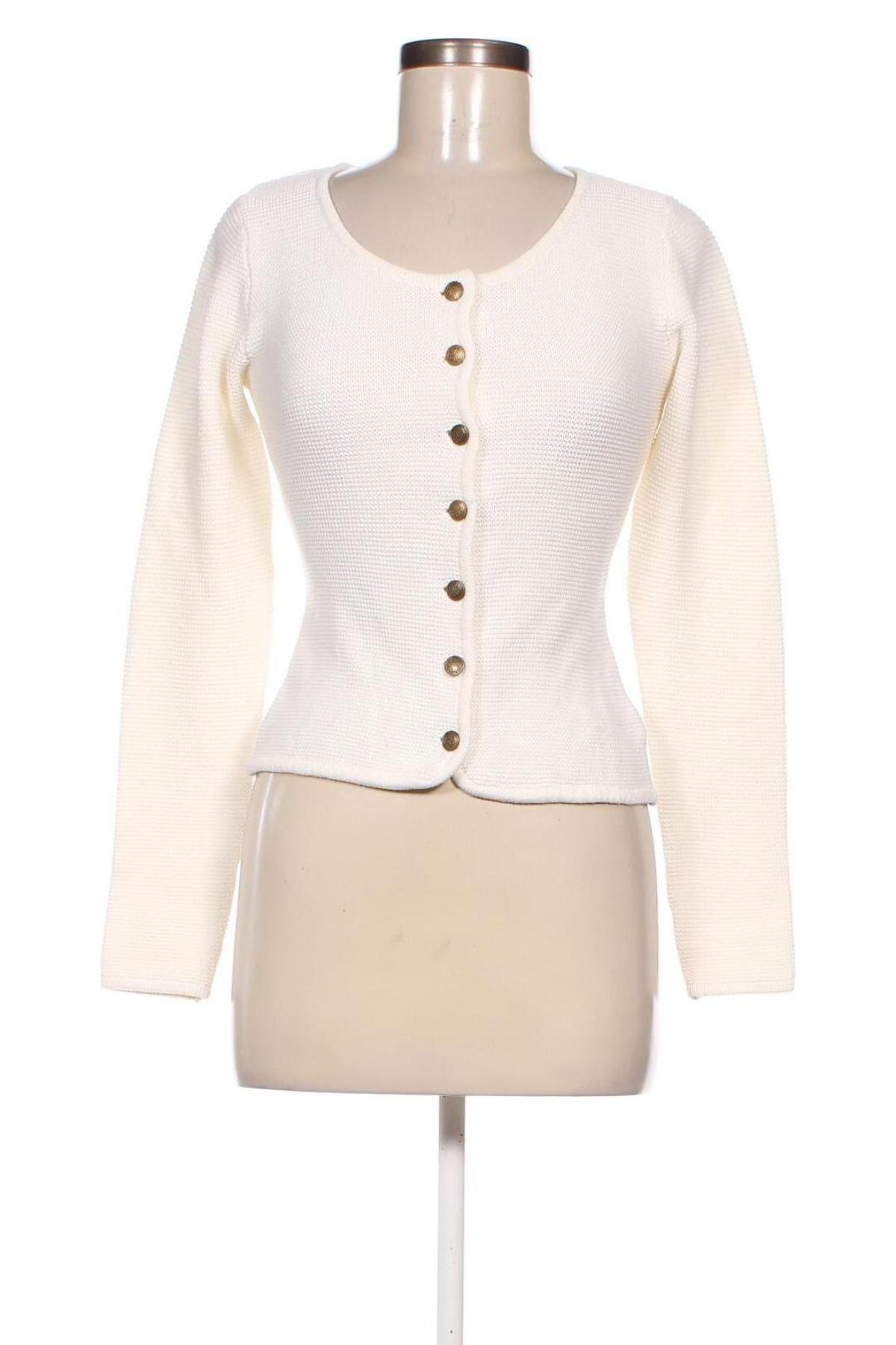 Damen Strickjacke Esmara, Größe XS, Farbe Weiß, Preis 9,48 €