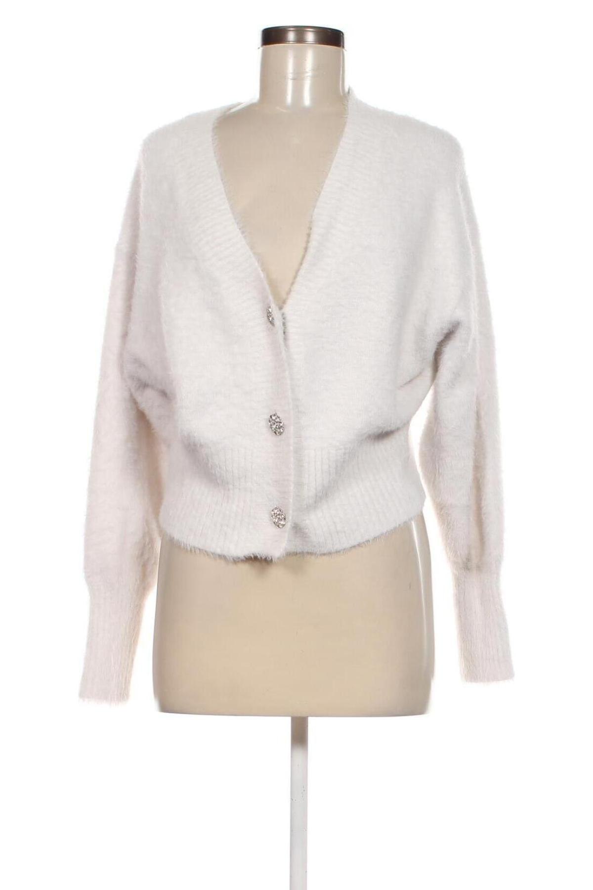 Damen Strickjacke H&M, Größe XS, Farbe Weiß, Preis € 9,08