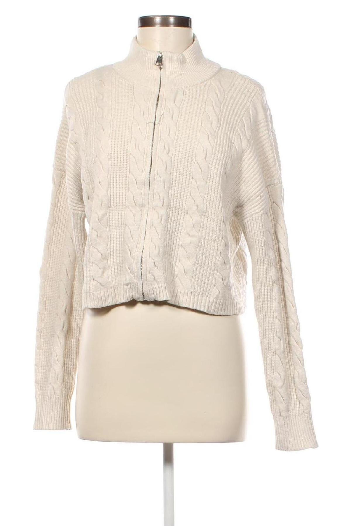 Cardigan de damă Jessica Simpson, Mărime L, Culoare Ecru, Preț 22,99 Lei