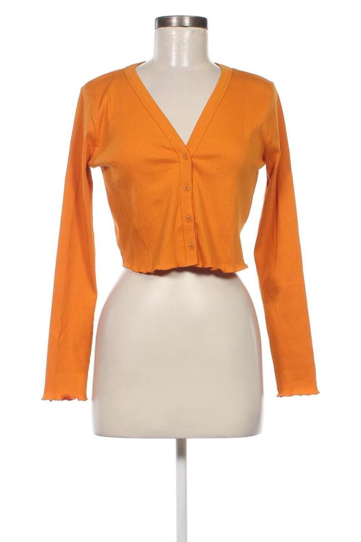 Damen Strickjacke Noisy May, Größe L, Farbe Orange, Preis € 9,49