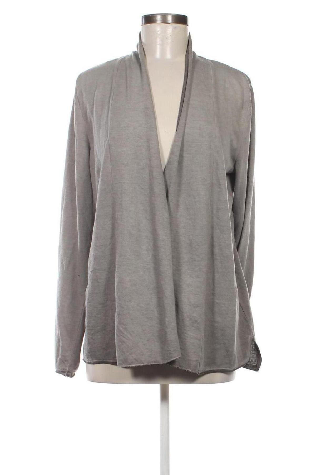 Damen Strickjacke Oui, Größe M, Farbe Grau, Preis 10,99 €