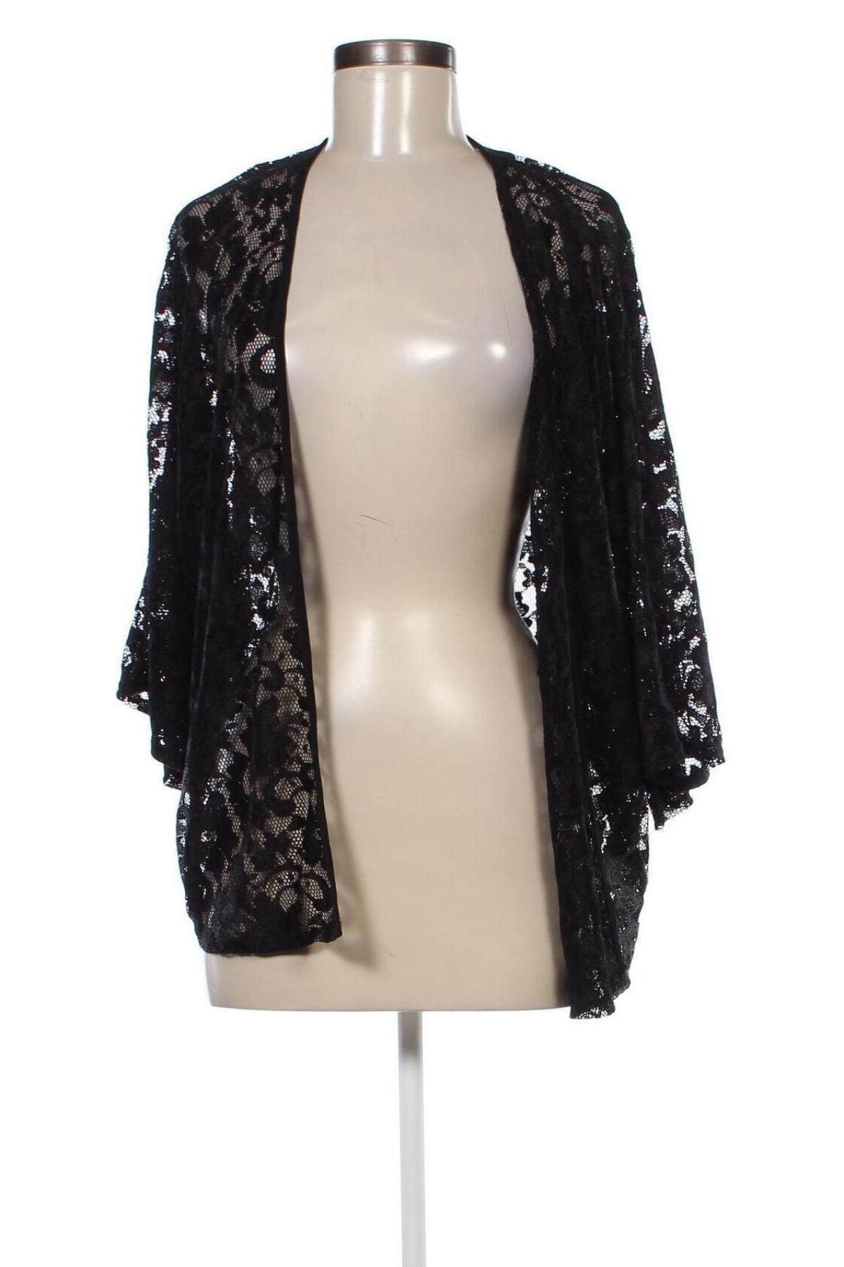 Cardigan de damă Peacocks, Mărime M, Culoare Negru, Preț 33,99 Lei