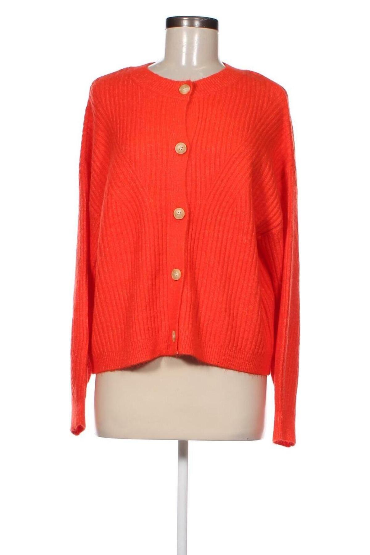 Damen Strickjacke Pieces, Größe L, Farbe Rot, Preis € 11,49