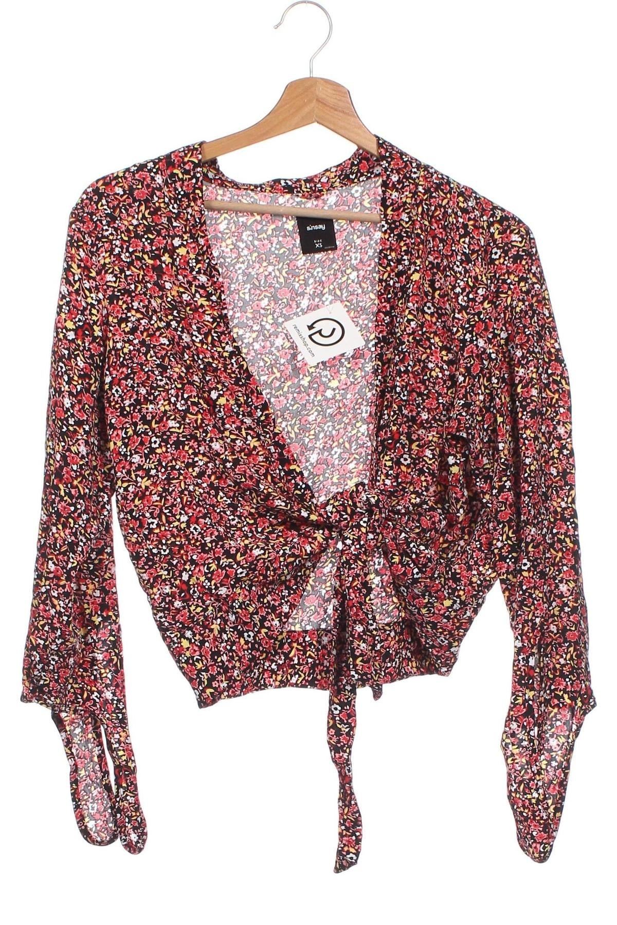 Damen Strickjacke Sinsay, Größe XS, Farbe Mehrfarbig, Preis € 8,95