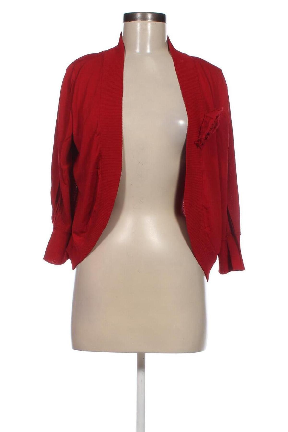 Damen Strickjacke Taviani, Größe L, Farbe Rot, Preis 11,49 €