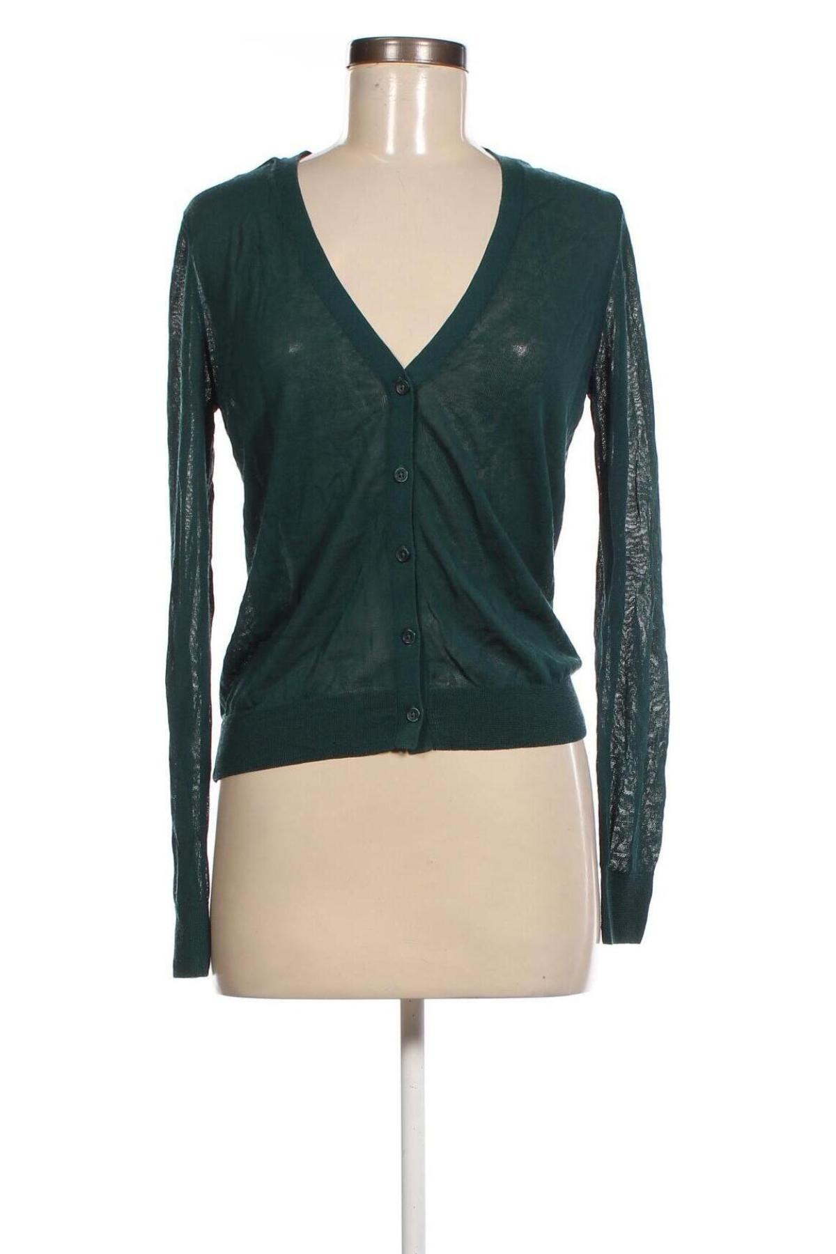 Cardigan de damă Uniqlo, Mărime L, Culoare Verde, Preț 134,87 Lei