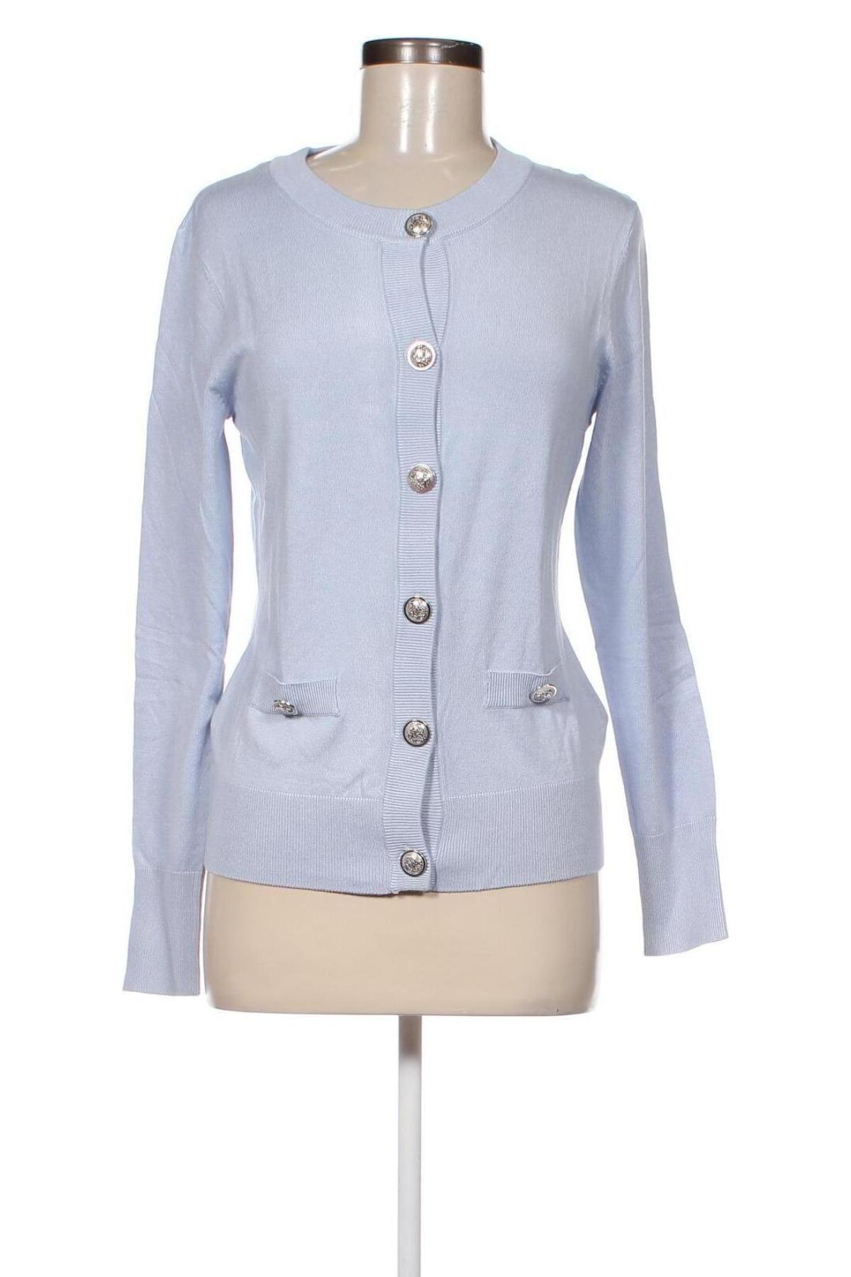 Damen Strickjacke Vivance, Größe S, Farbe Blau, Preis 7,99 €