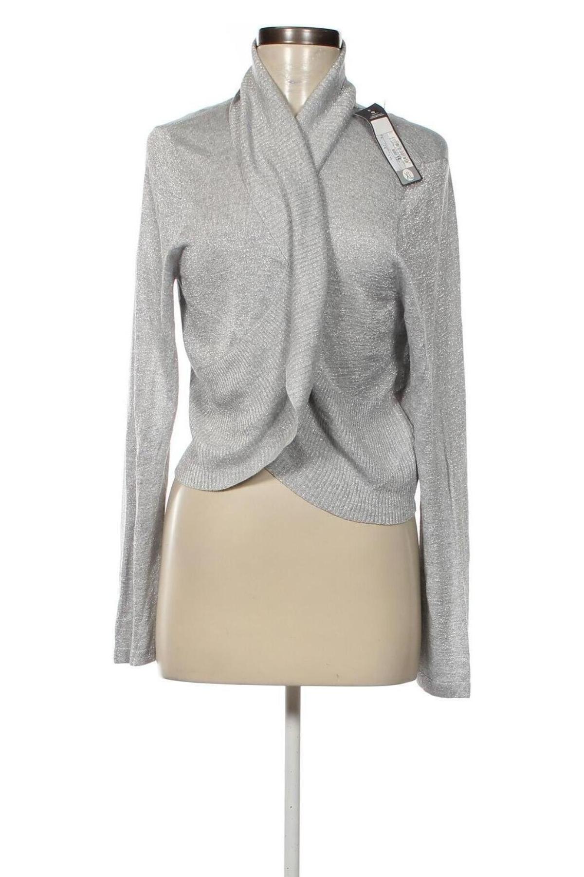 Damen Strickjacke Yessica, Größe XL, Farbe Silber, Preis € 20,18