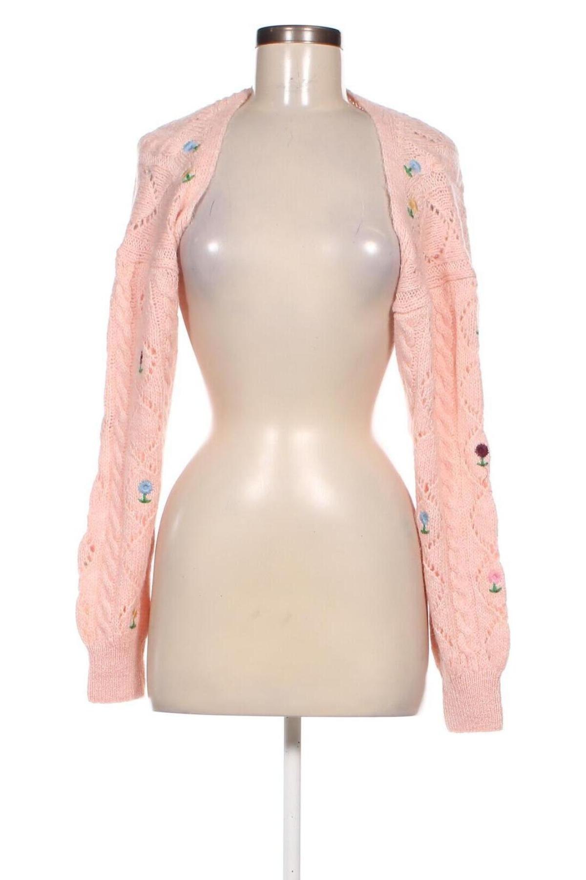Damen Strickjacke Zara, Größe L, Farbe Rosa, Preis € 21,57