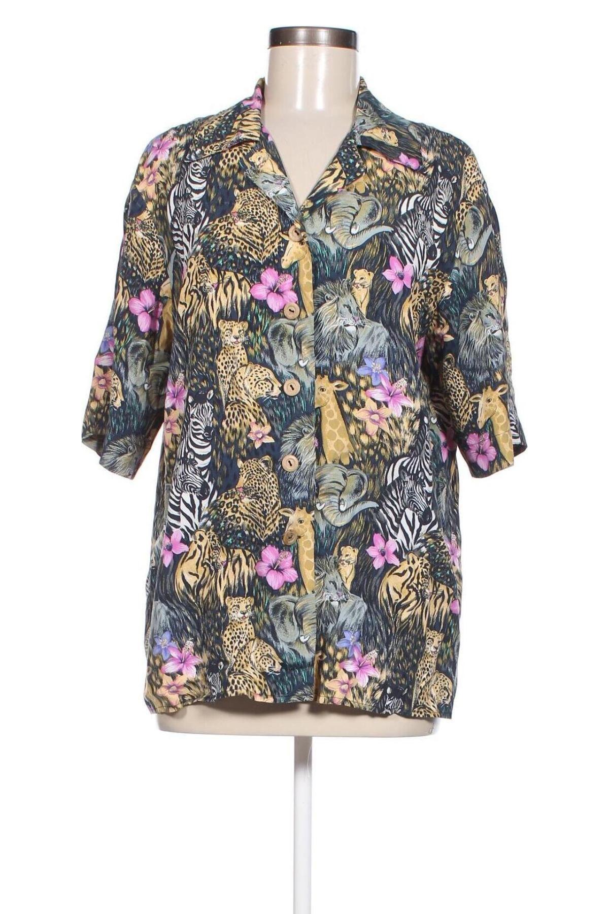 Γυναικείο πουκάμισο, Μέγεθος L, Χρώμα Πολύχρωμο, Τιμή 18,99 €