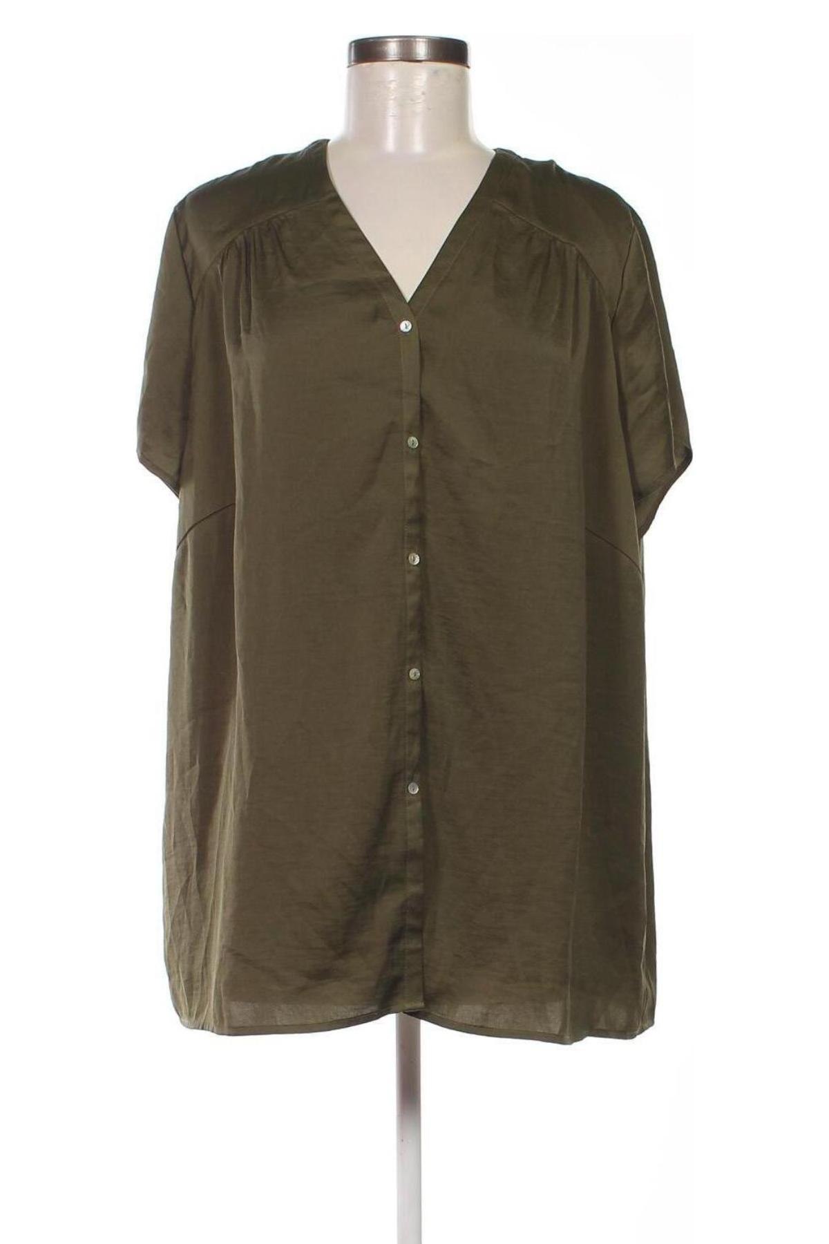 Γυναικείο πουκάμισο Body Flirt, Μέγεθος XXL, Χρώμα Πράσινο, Τιμή 7,58 €