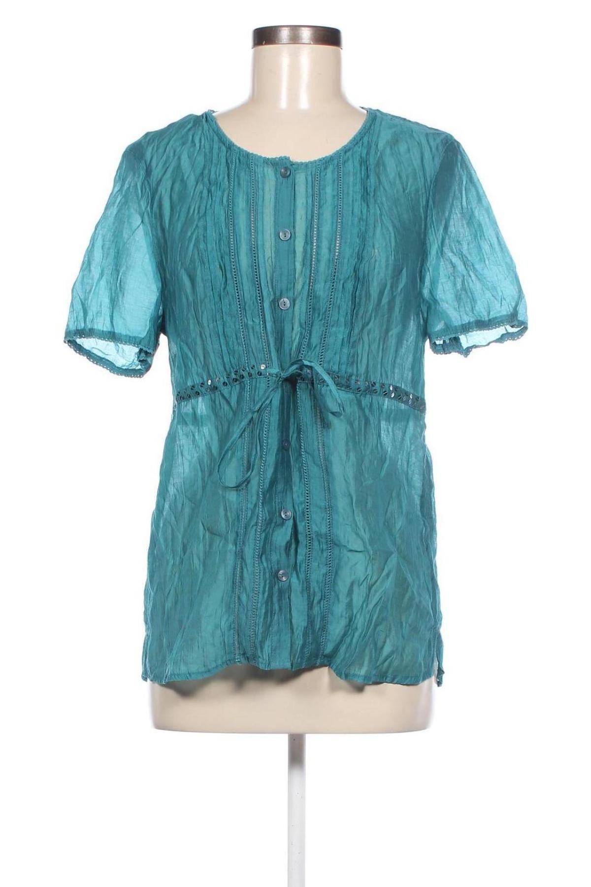 Γυναικείο πουκάμισο Bonita, Μέγεθος M, Χρώμα Πράσινο, Τιμή 6,96 €